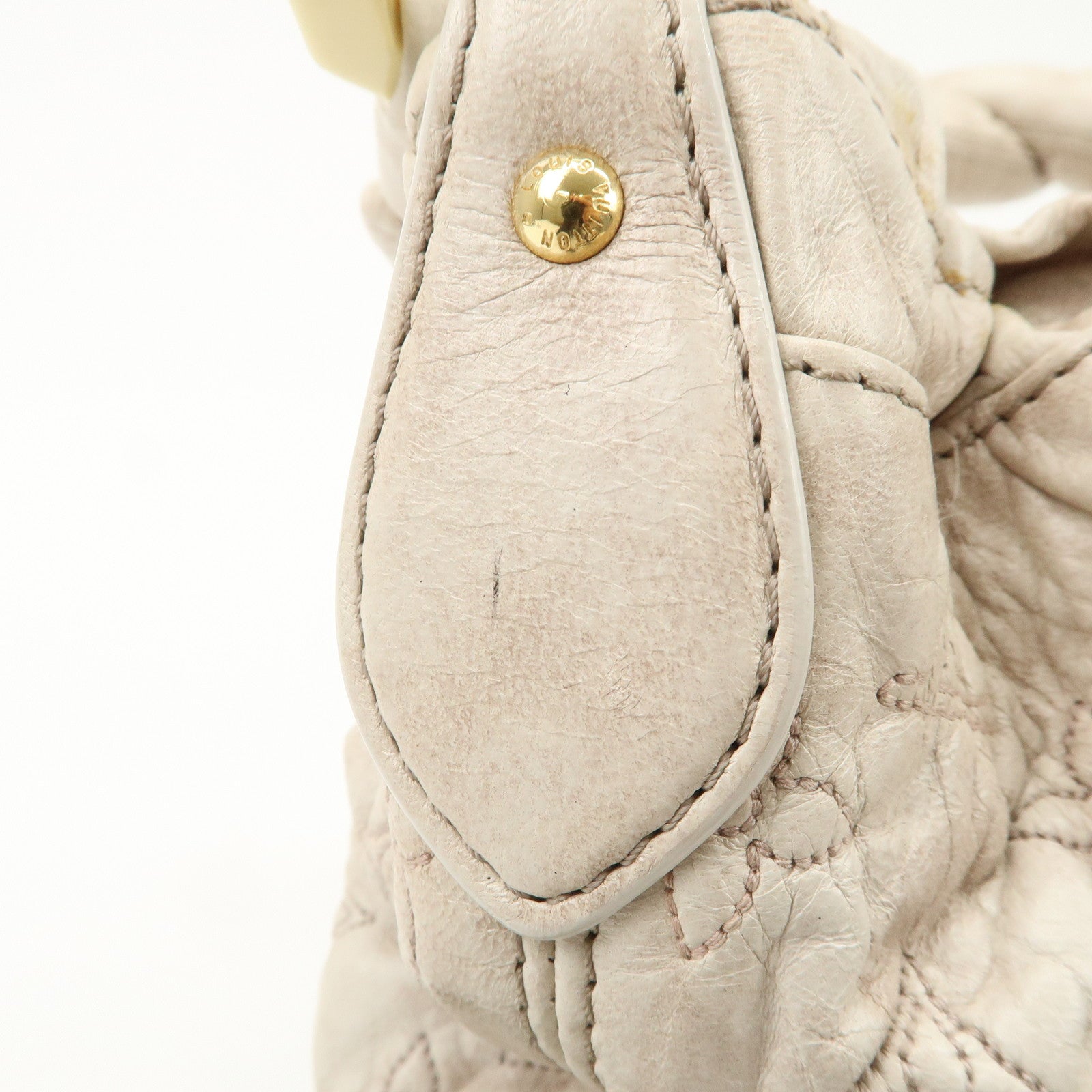 Louis Vuitton Leather Monogram O Lamp Nimbs GM Shoulder Bag M95423 Used