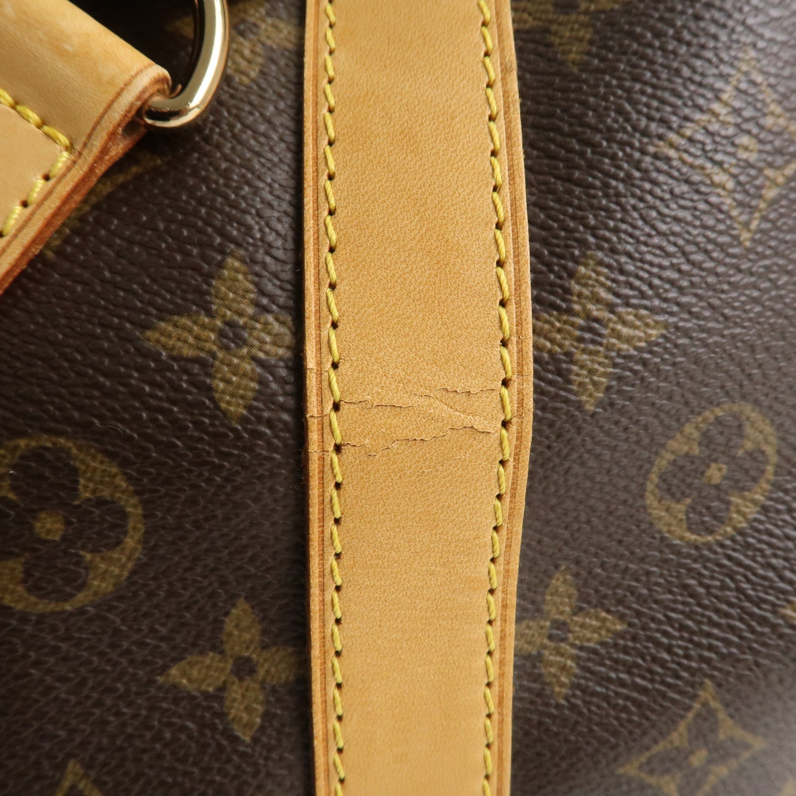 Louis Vuitton Monogram Keep All Bandouliere 55 Boston Bag M41414 Used