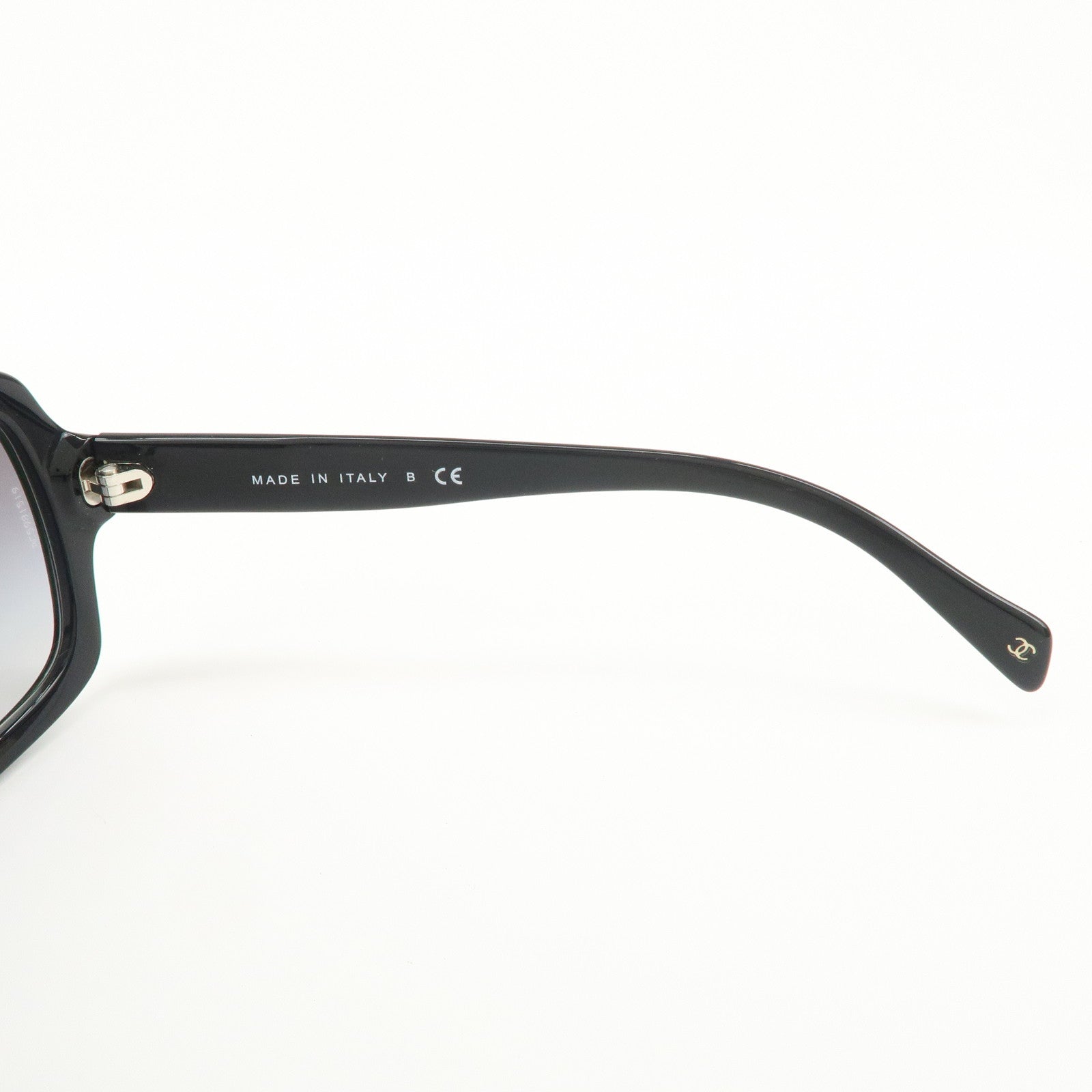 CHANEL COCO Mark Sunglasses Black 5143-A c.1138/3C 58□15 135