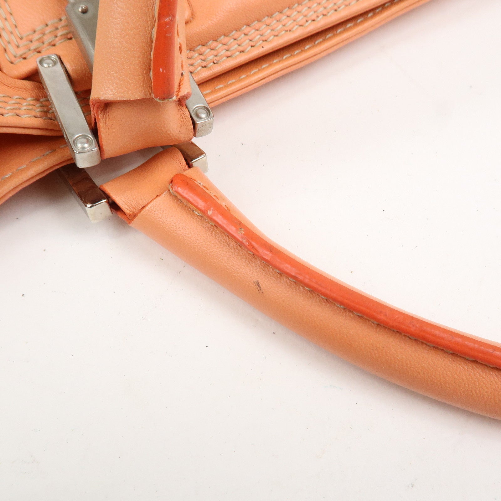 LOEWE Anagram Nappa Leather Hand Bag Tote Bag Pink