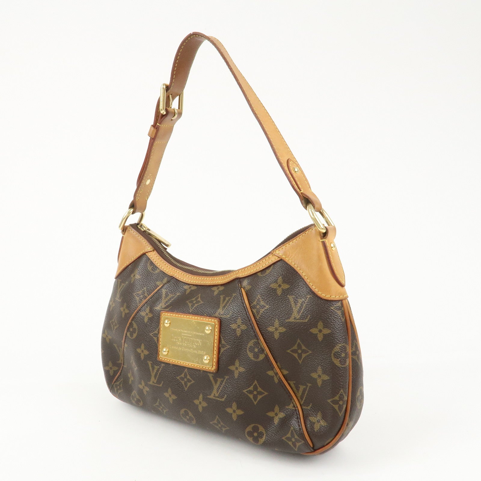 Louis Vuitton Monogram Thames PM Shoulder Bag Brown M56384