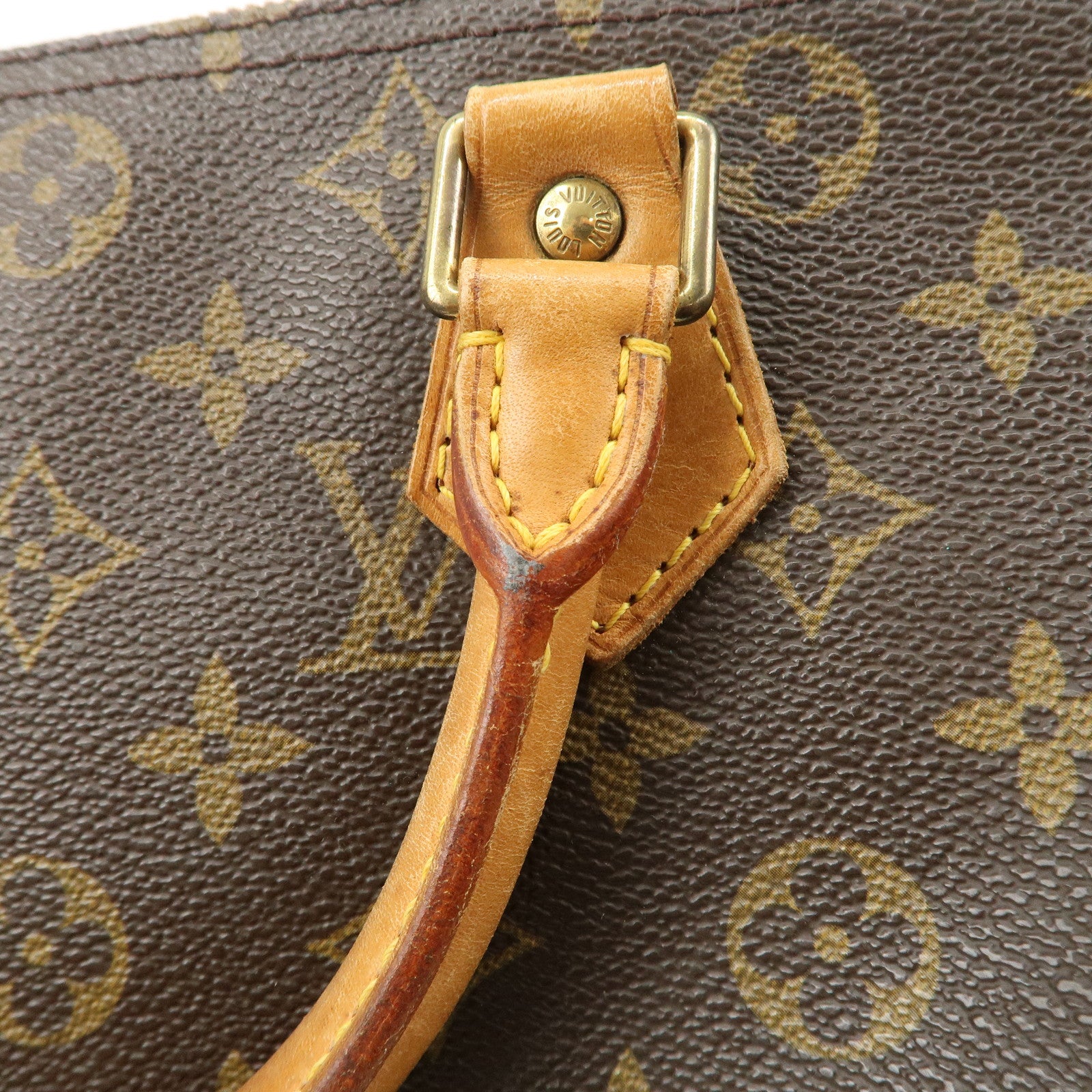 Louis Vuitton Monogram Speedy 30 Boston Bag Brown M41524