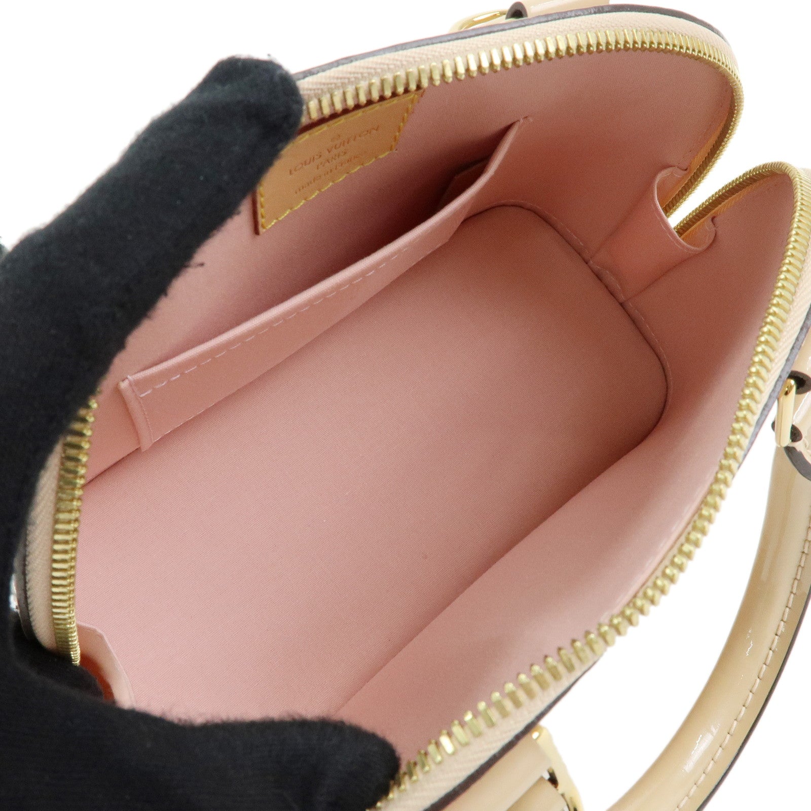 Louis Vuitton Monogram Vernis Alma BB 2Way Hand Shoulder Bag M90970