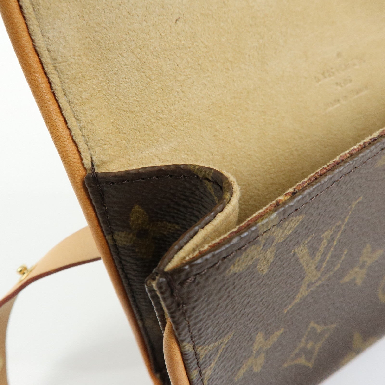 Louis Vuitton Monogram Pochette Florentine Waist Bag Belt M51855