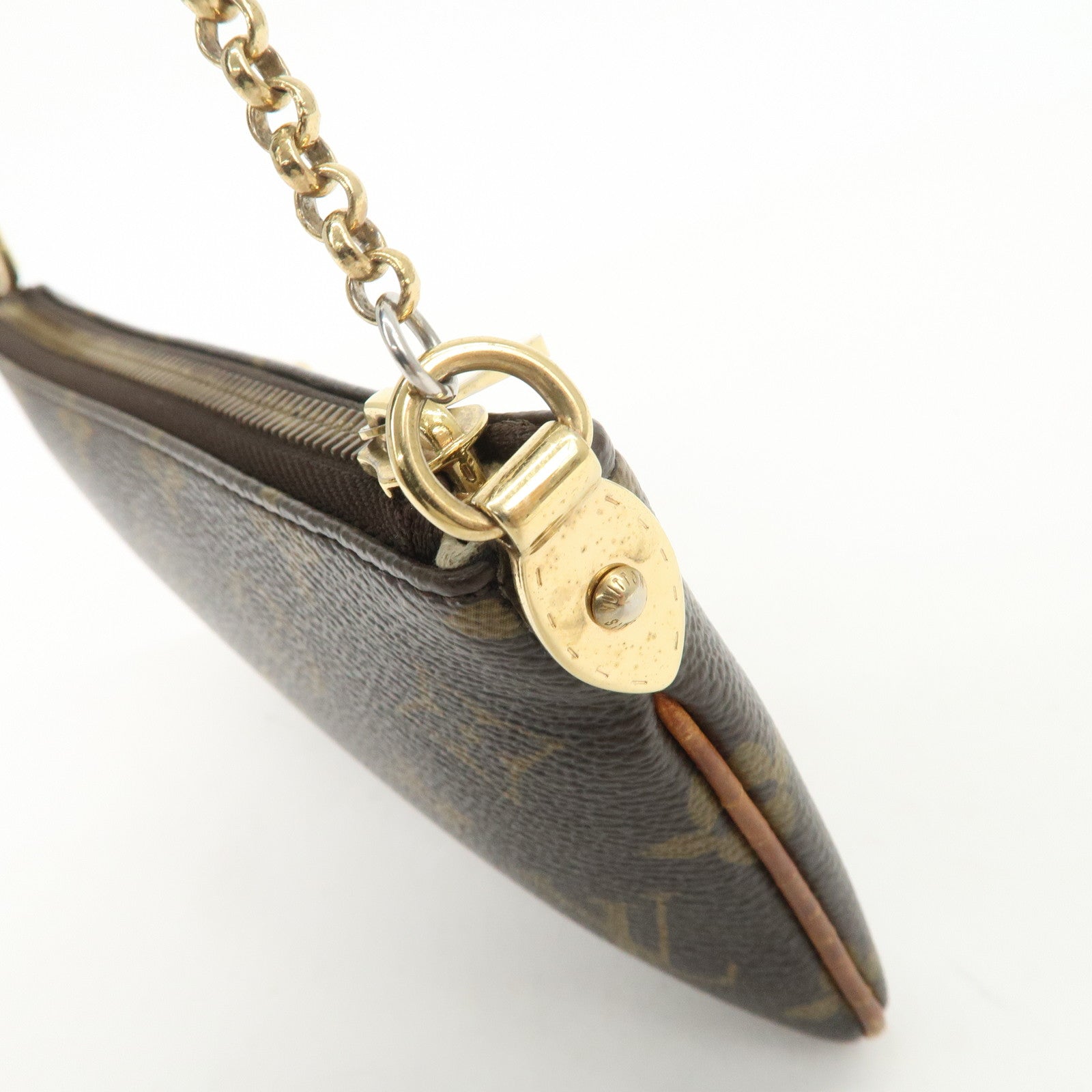 Louis Vuitton Monogram Pochette Milla MM Chain Hand Bag M60094