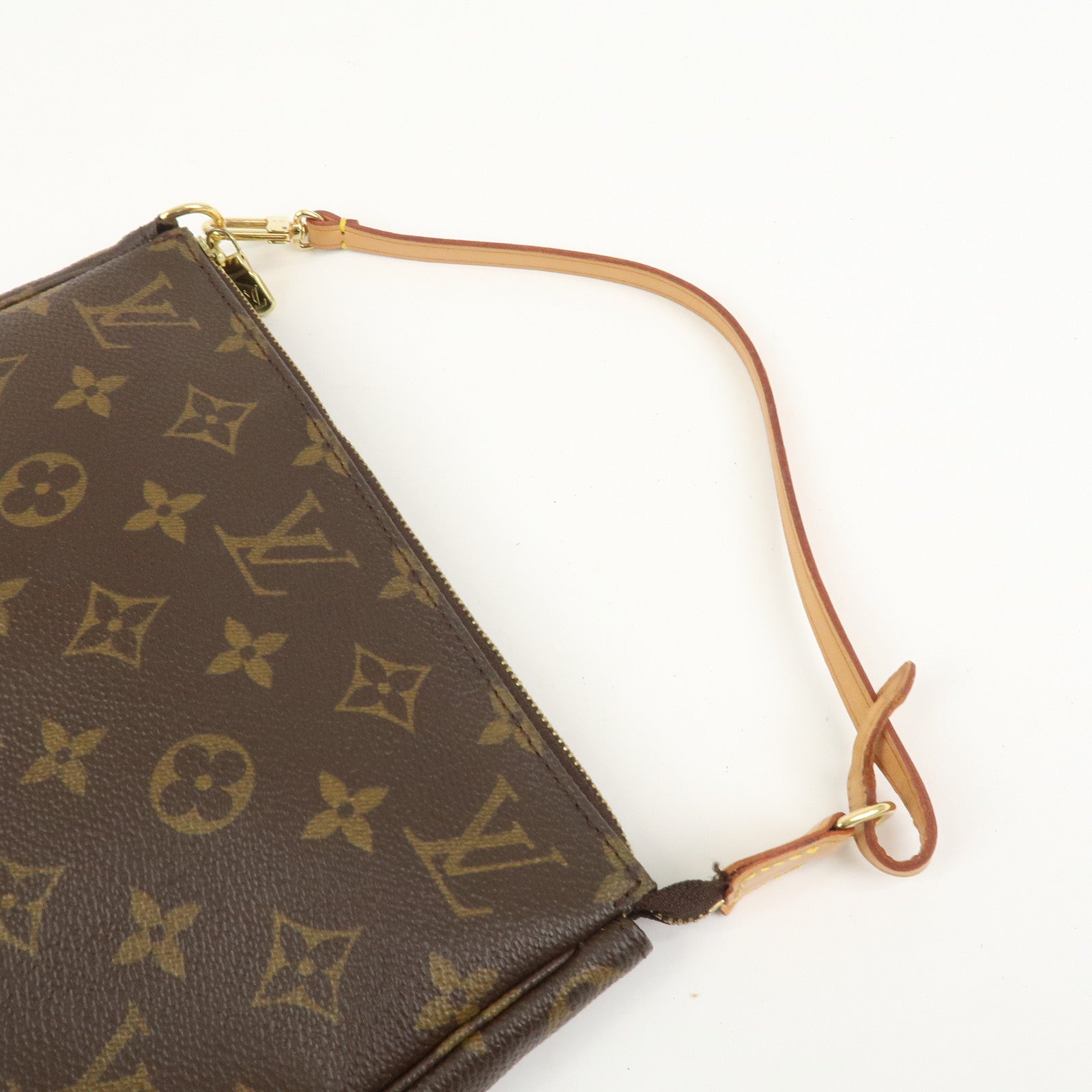 Louis Vuitton Monogram Pochette Accessoires Pouch Hand Bag M51980