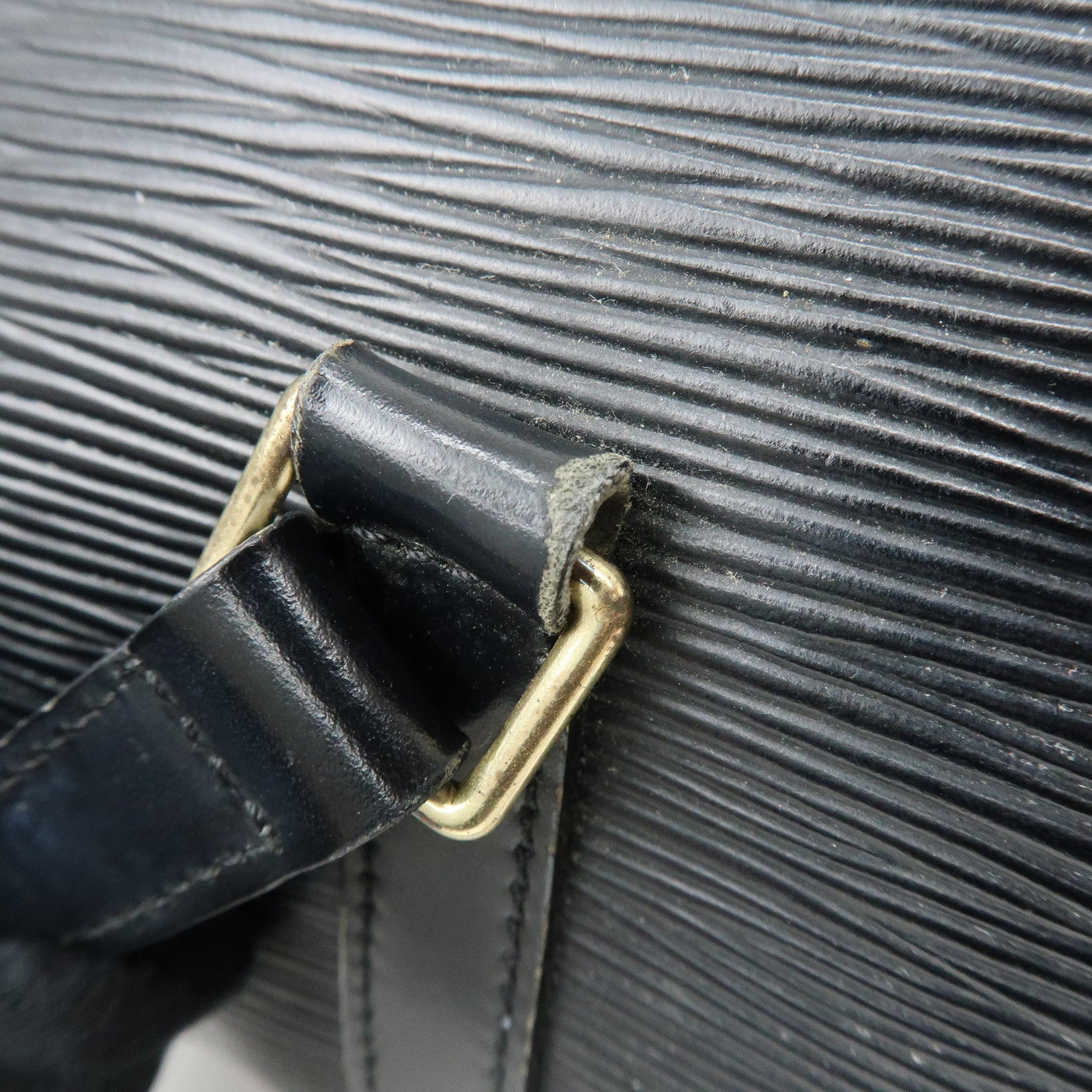 Louis Vuitton Epi Soufflot Shoulder Bag Hand Bag Noir M52222