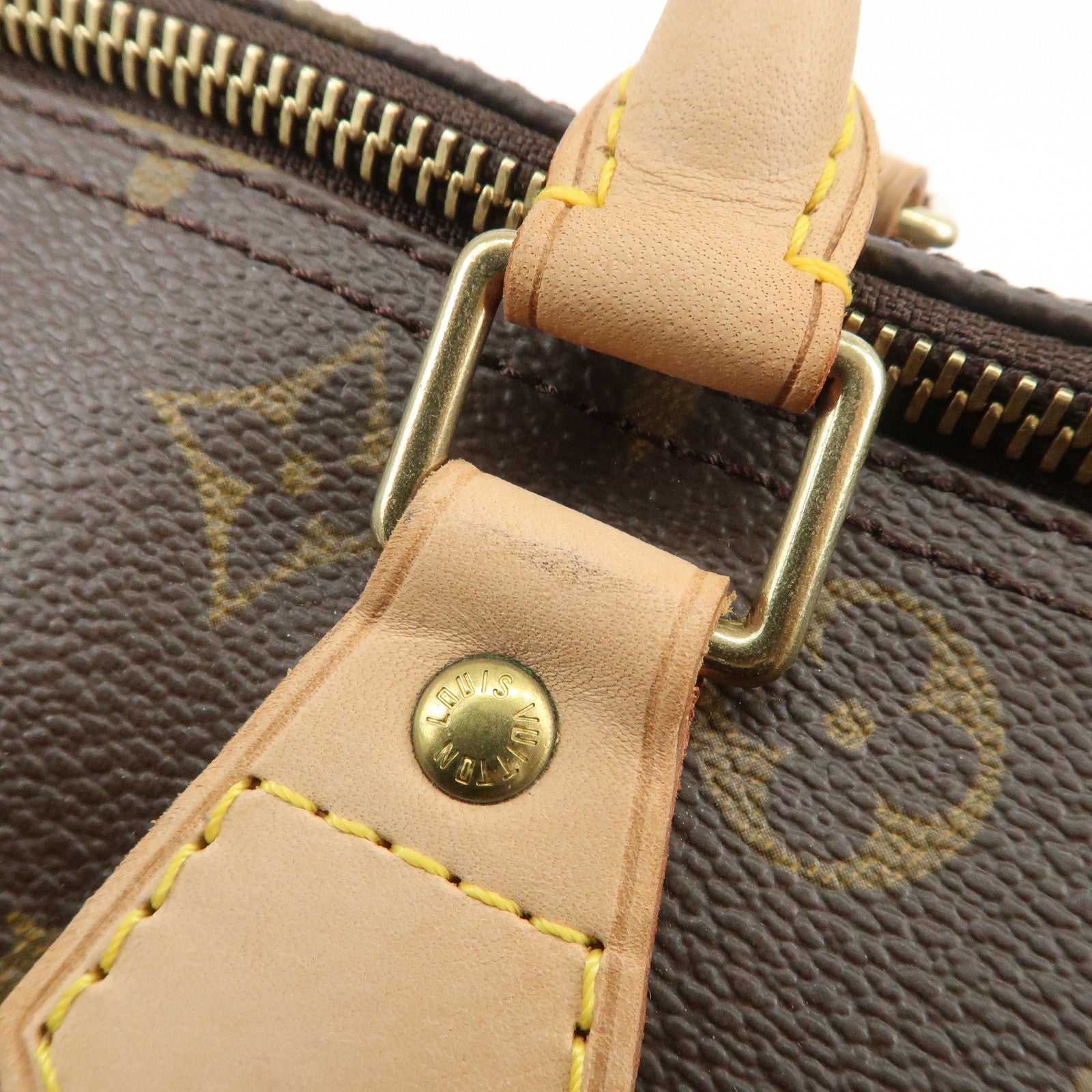 Louis Vuitton Monogram Speedy 30 Boston Bag Hand Bag Brown M41526