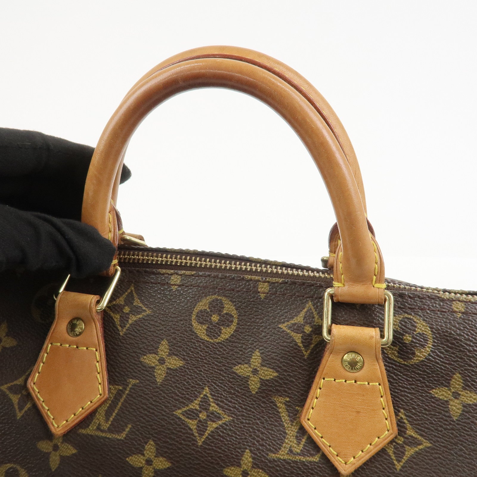 Louis Vuitton Monogram Speedy 30 Boston Bag Hand Bag Brown M41526