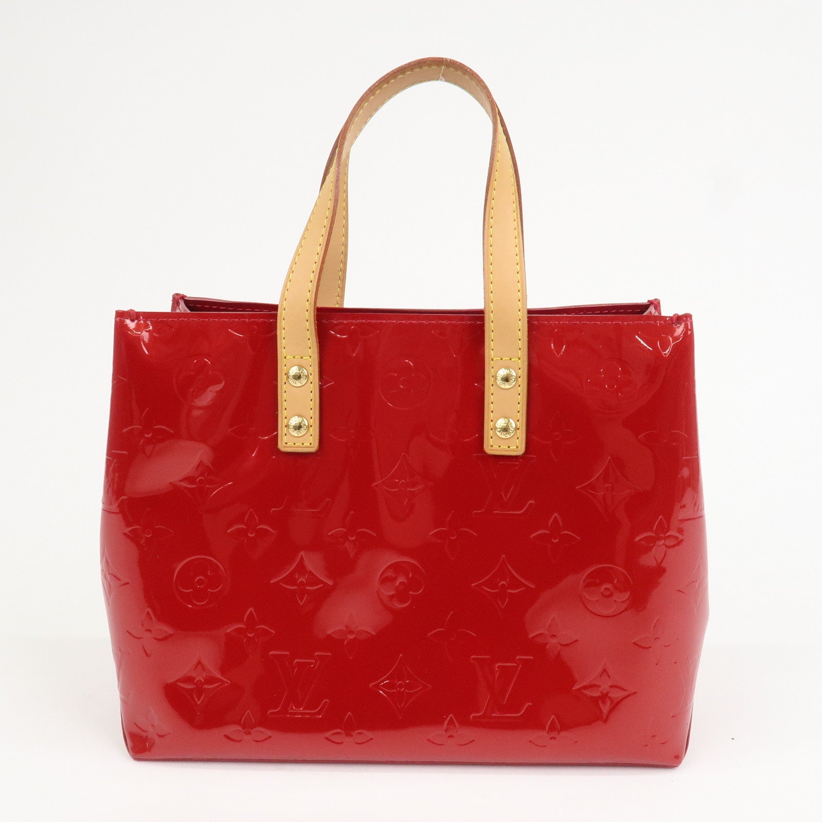 Louis Vuitton Monogram Vernis Leather Lead PM Pomme d'Amour M91990