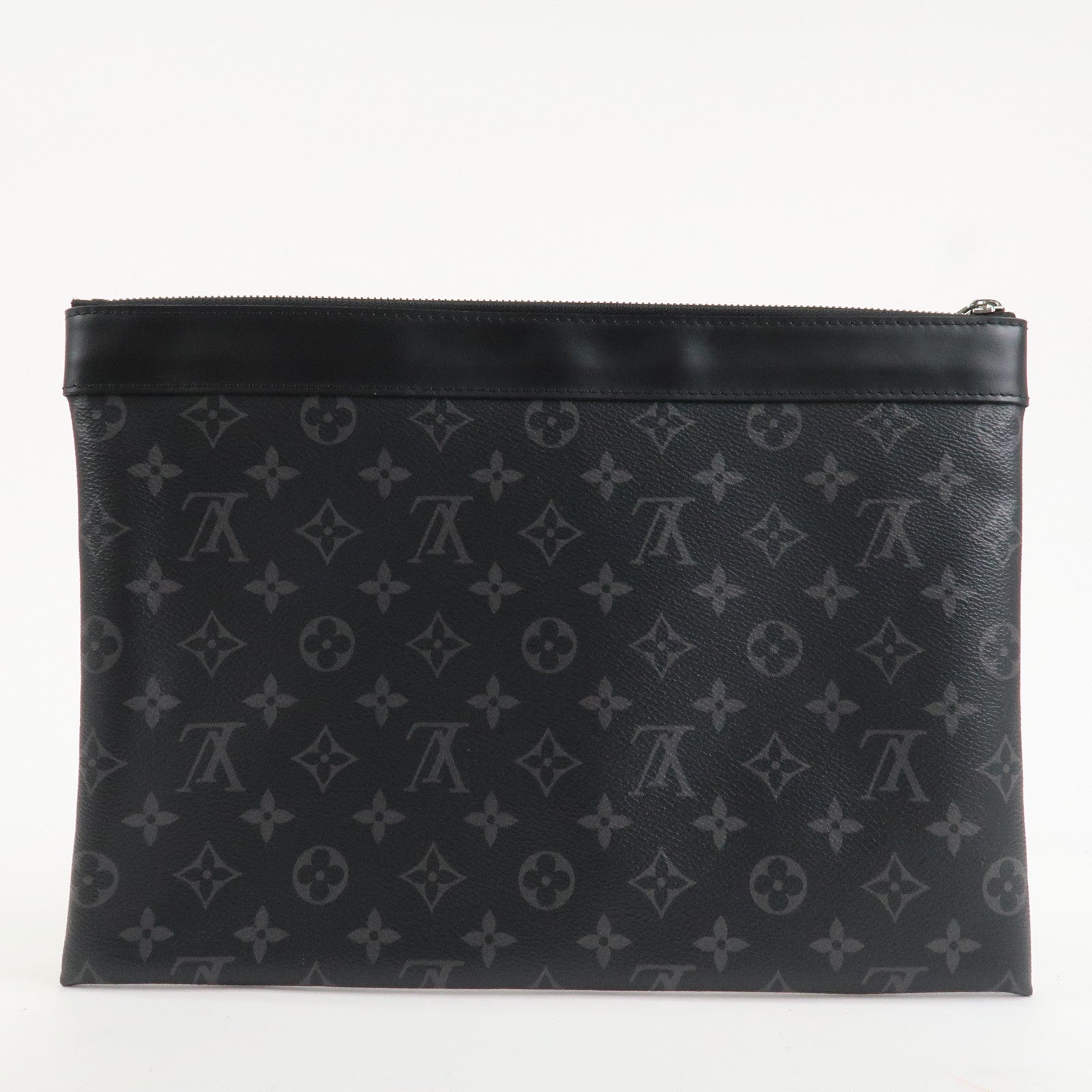 Louis Vuitton Monogram Eclipse Pochette Discovery Clutch Bag M62291