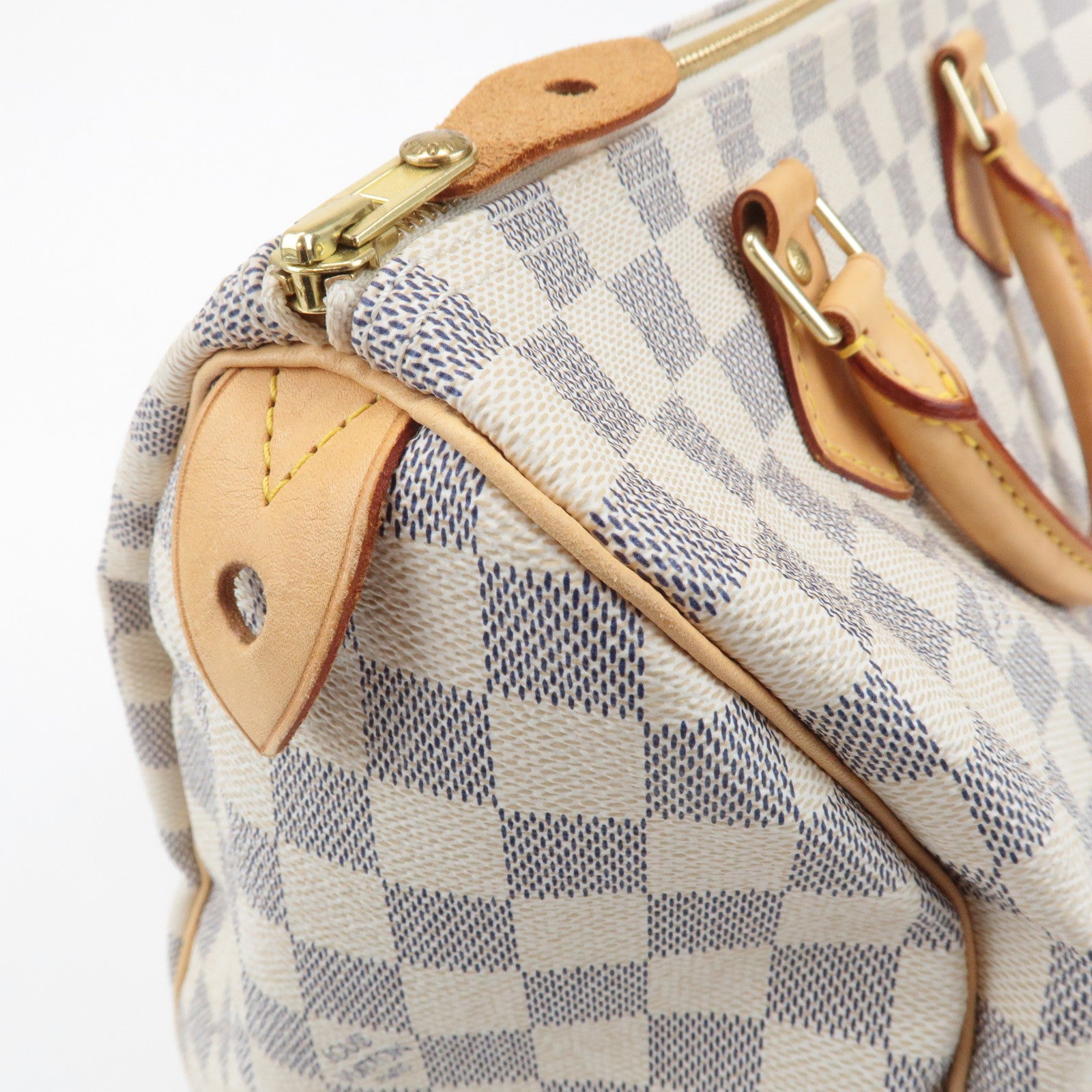Louis Vuitton Damier Azur Speedy 30 Boston Bag Hand Bag N41533