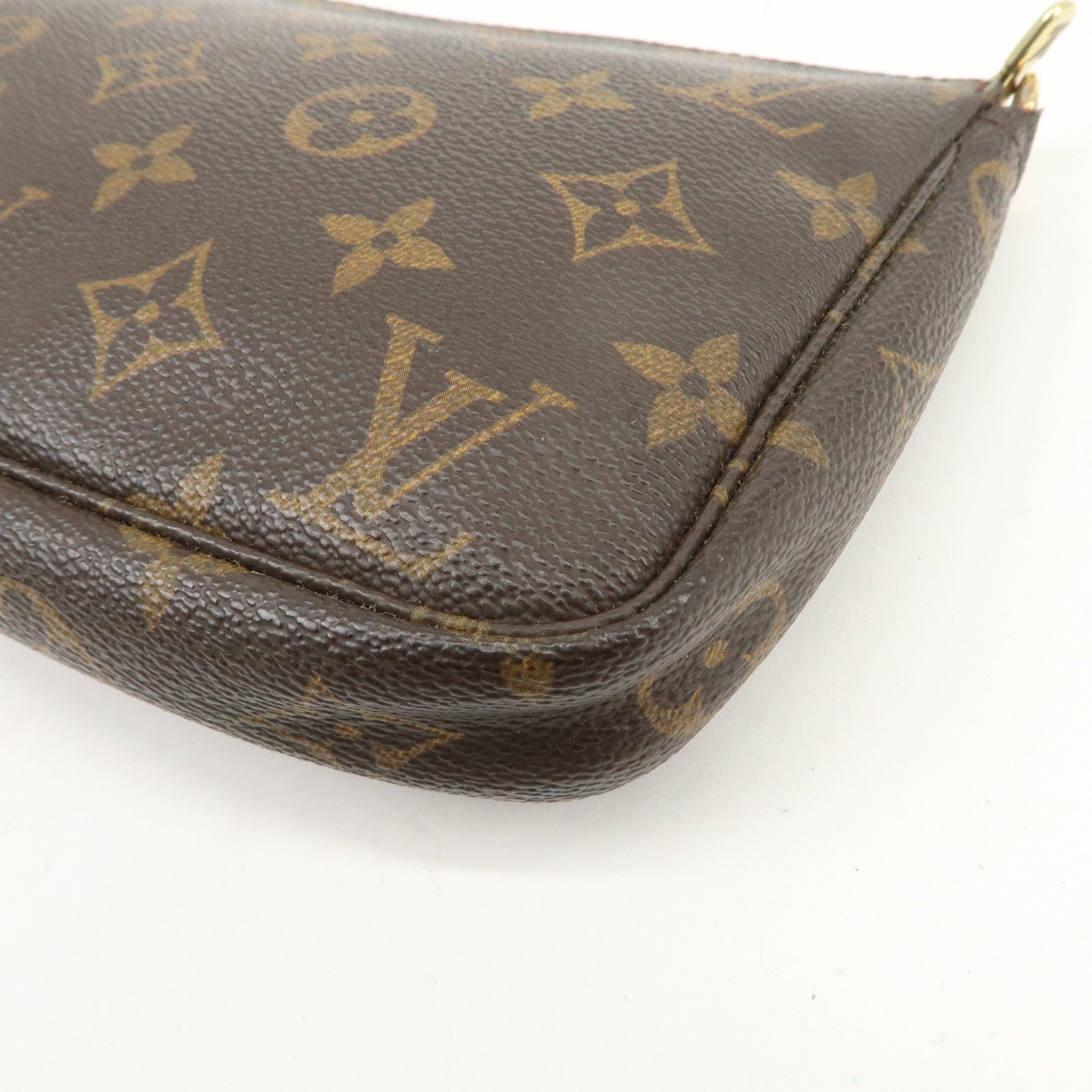 Louis Vuitton Monogram Pochette Accessoires Pouch Hand Bag M51980