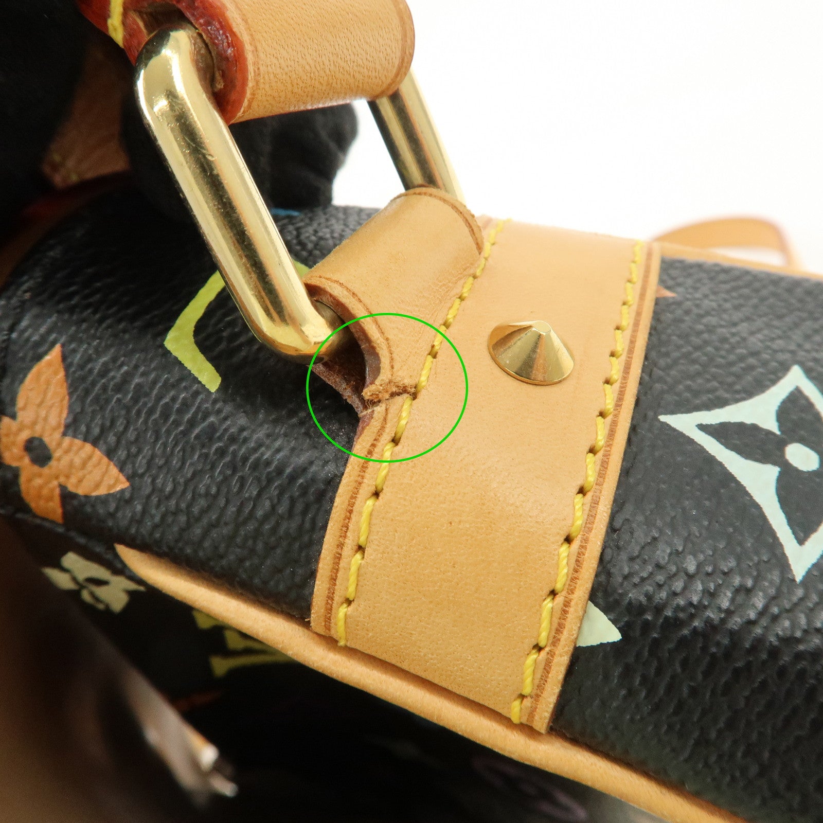 Louis Vuitton Monogram Multicolor Sologne Shoulder Bag Noir M92639 Used