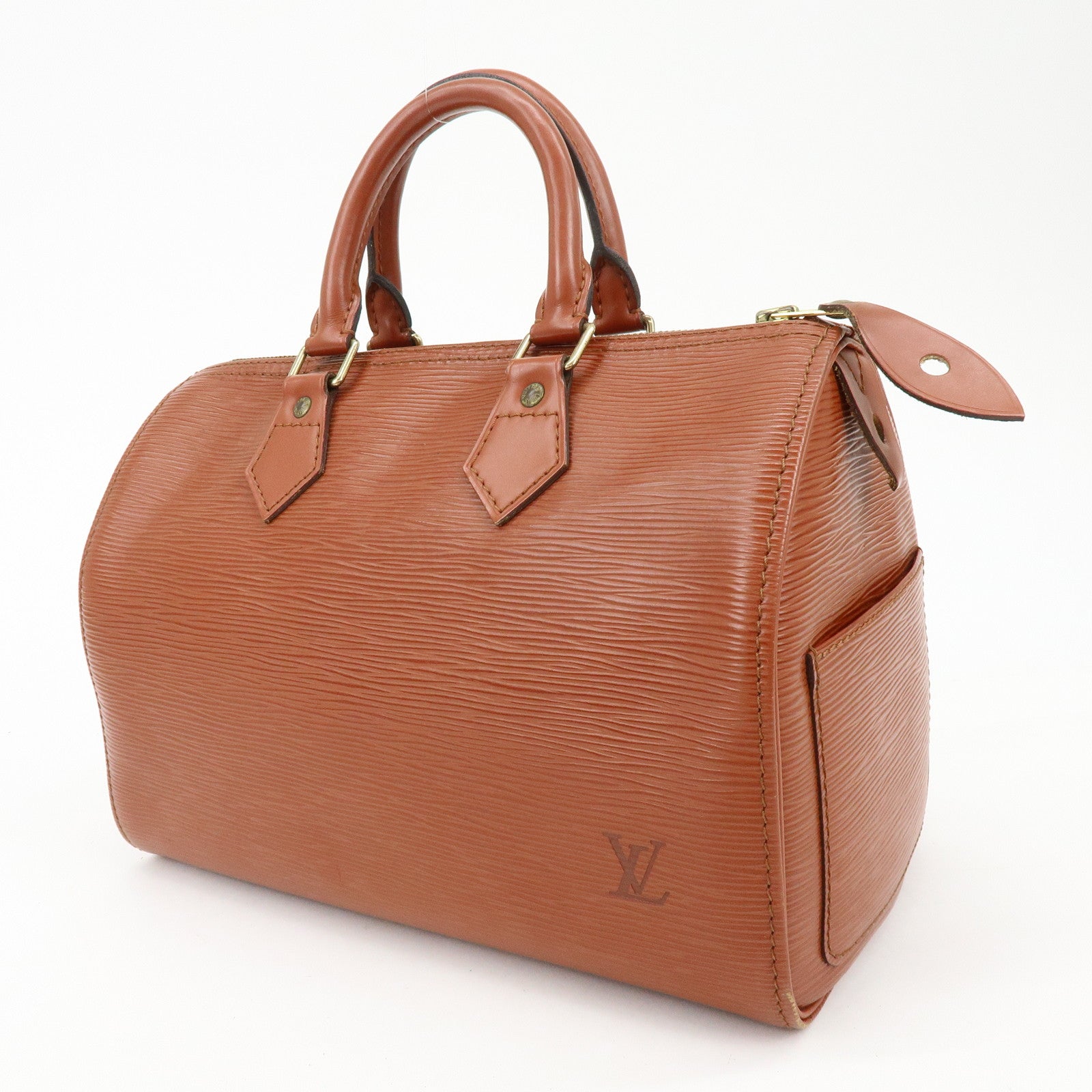 Louis Vuitton Epi Speedy 25 Hand Boston Bag Kenya Brown M43013