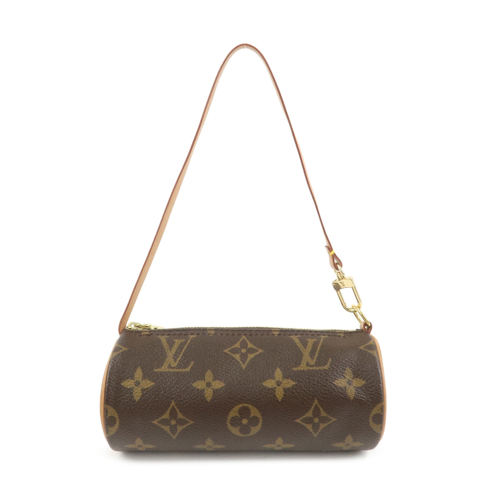 Louis Vuitton Monogram Mini Pouch for Papillon Bag Brown