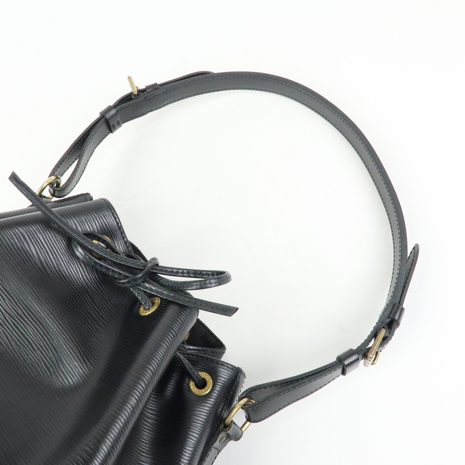 Louis Vuitton Epi Petit Noe Shoulder Bag Noir Black M59012