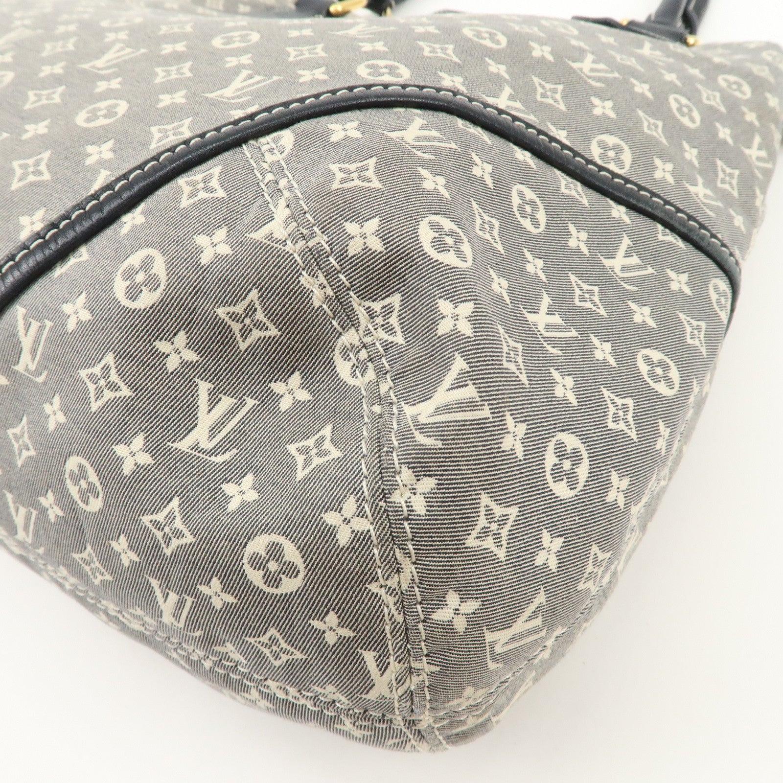 Louis Vuitton Monogram Idylle Elegie 2Way Tote Bag Encre Blue M56697 Used