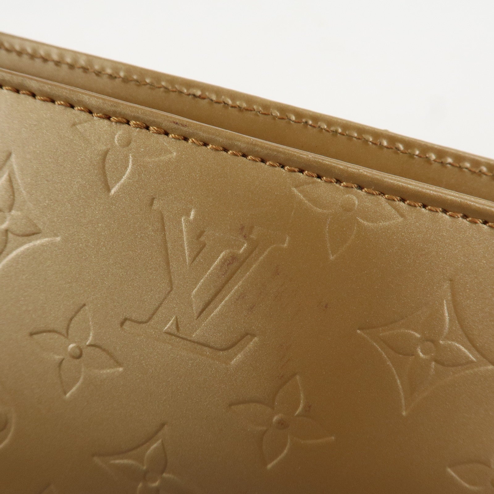 Louis Vuitton Monogram Matte Fowler Shoulder Bag Ambre M55147 Used
