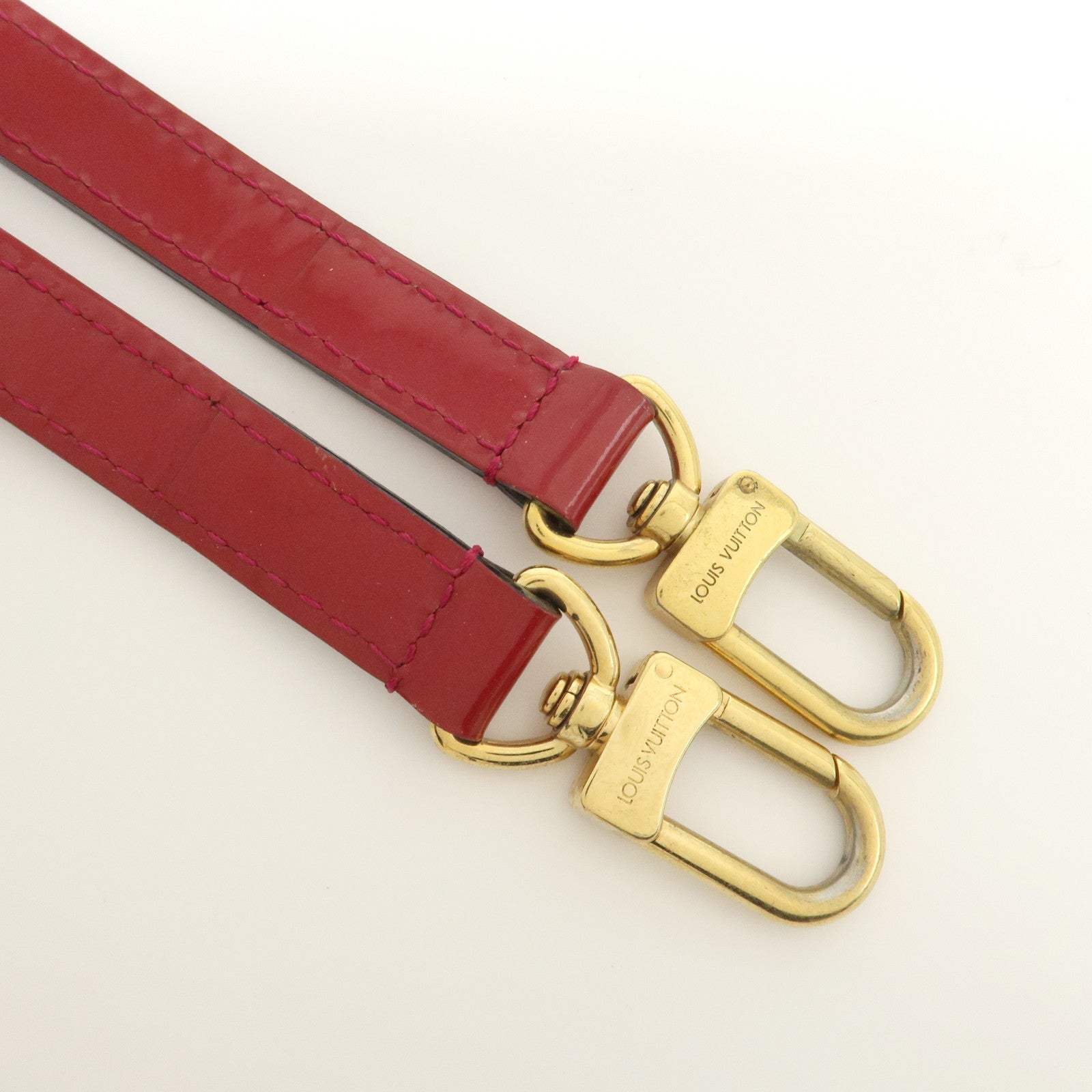 Louis Vuitton Vernis Adjustable Shoulder Strap 120cm 1.6cm Rouge