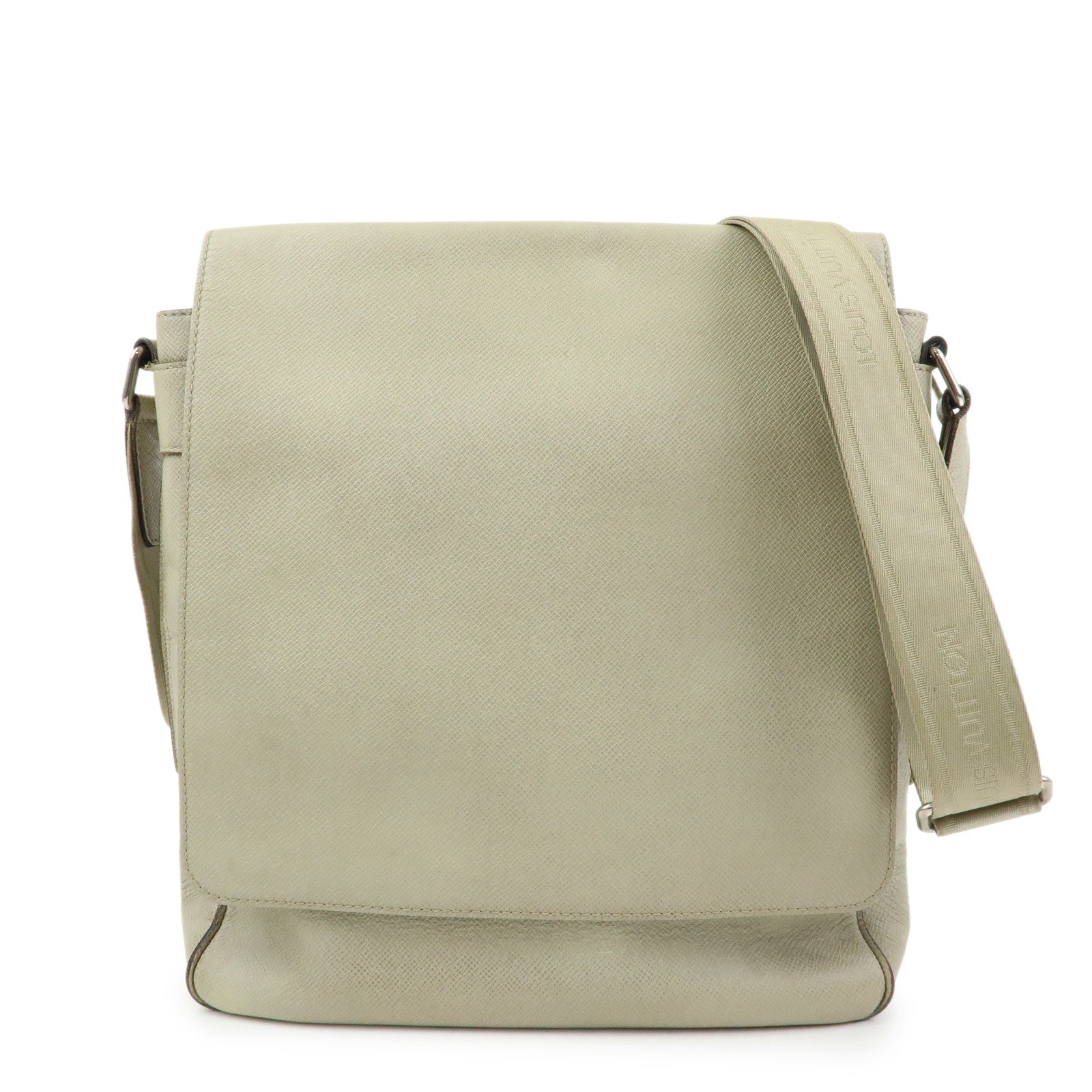 Louis Vuitton Taiga Leather Milo Shoulder Bag Crossbody Bag M32633