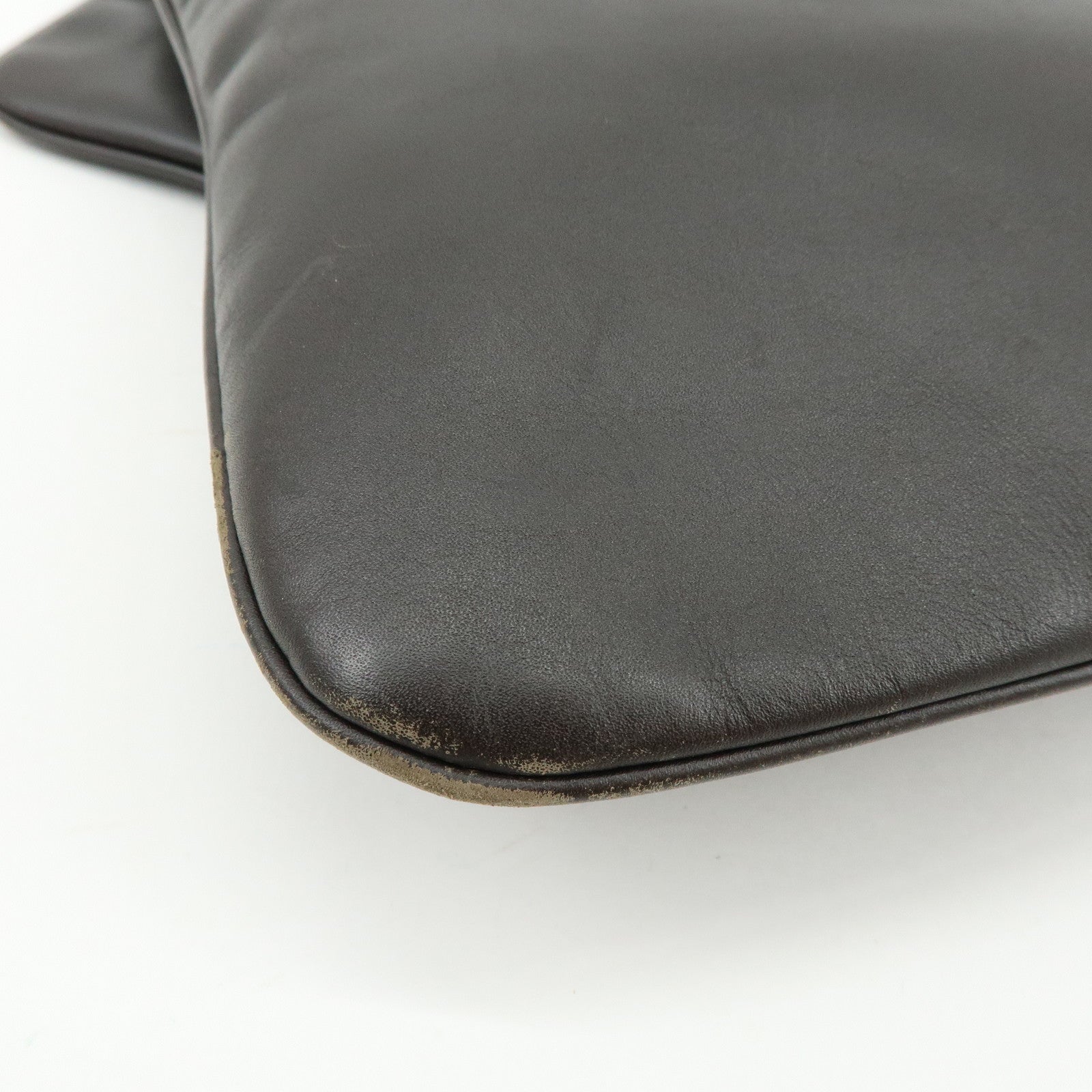 BOTTEGA VENETA Intrecciato Calf Leather Shoulder Bag Brown 273350