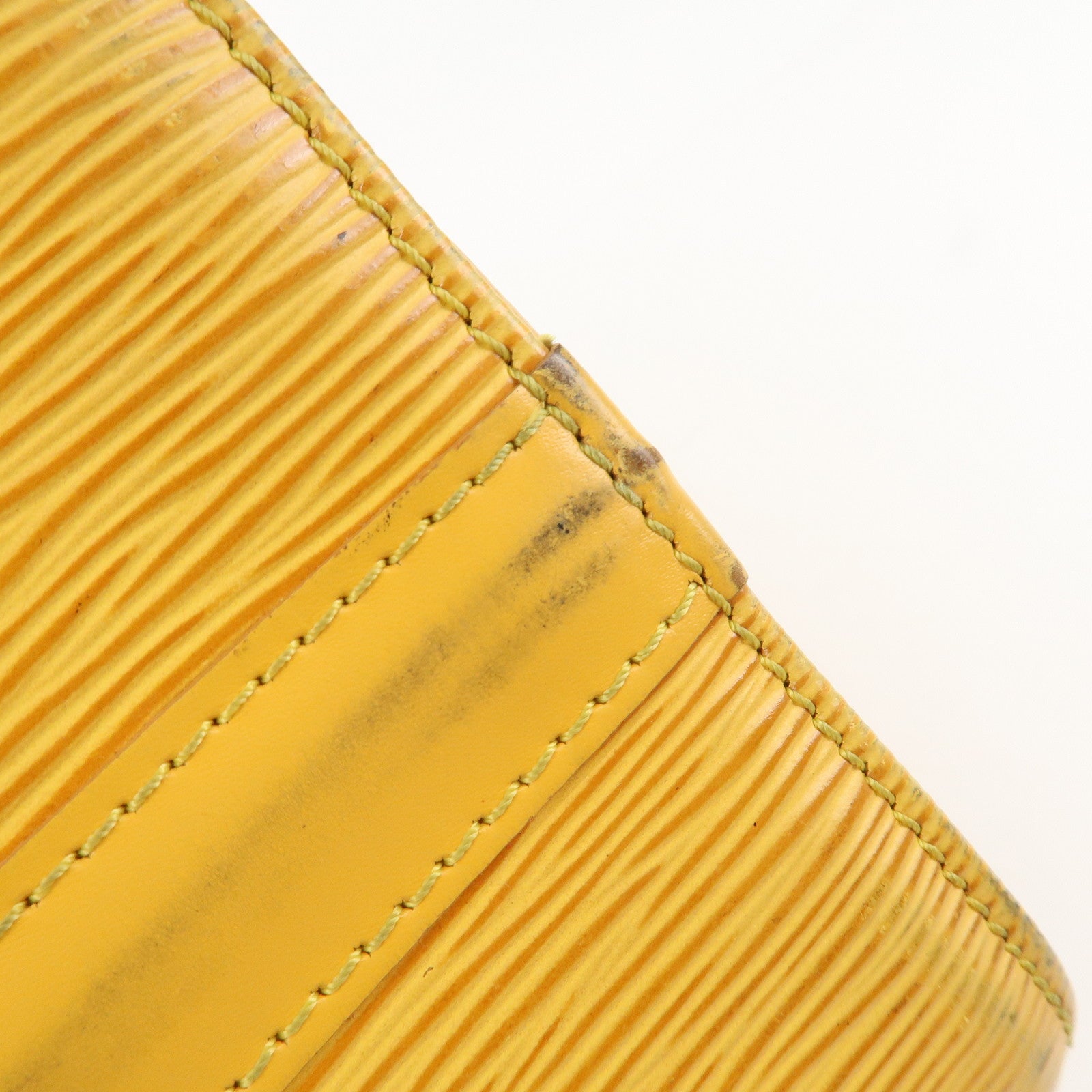 Louis Vuitton Epi Speedy 25 Boston Bag Hand Bag Yellow M43019 Used