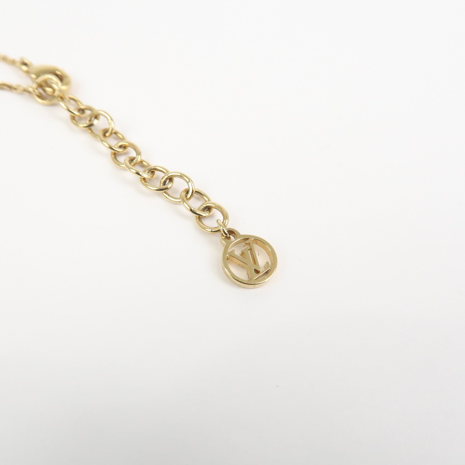 Louis Vuitton Petit Louis Metal Strass Bracelet Gold M00374