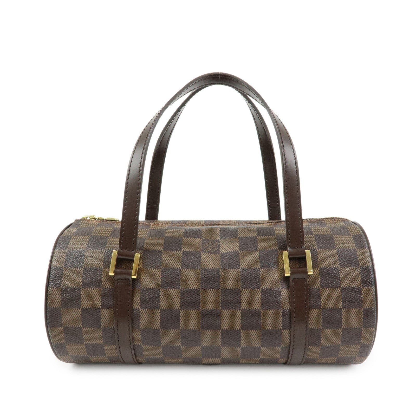 Louis Vuitton Damier Ebene Papillon 26 Hand Bag Brown N51304