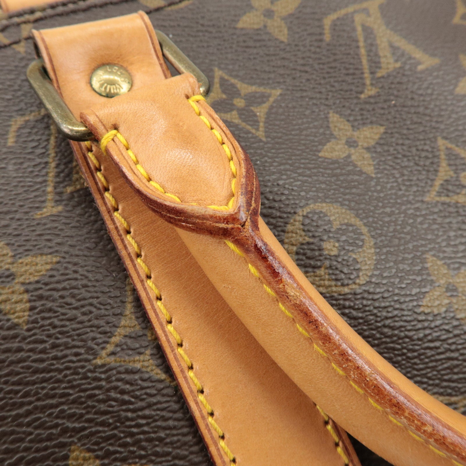 Louis Vuitton Monogram Keep All Bandouliere 55 Boston Bag M41414 Used