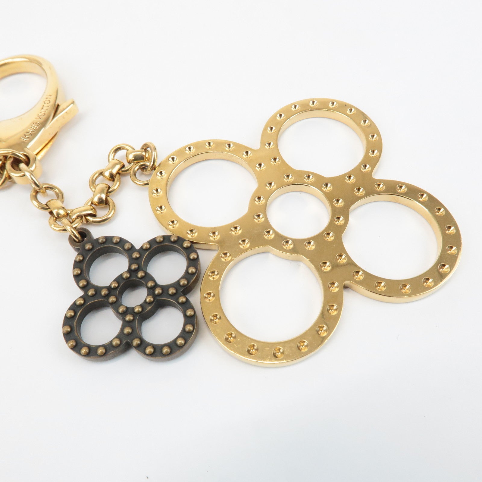 Louis Vuitton Monogram Flower Bijoux Sac Tapage Bag Charm M66350 Used