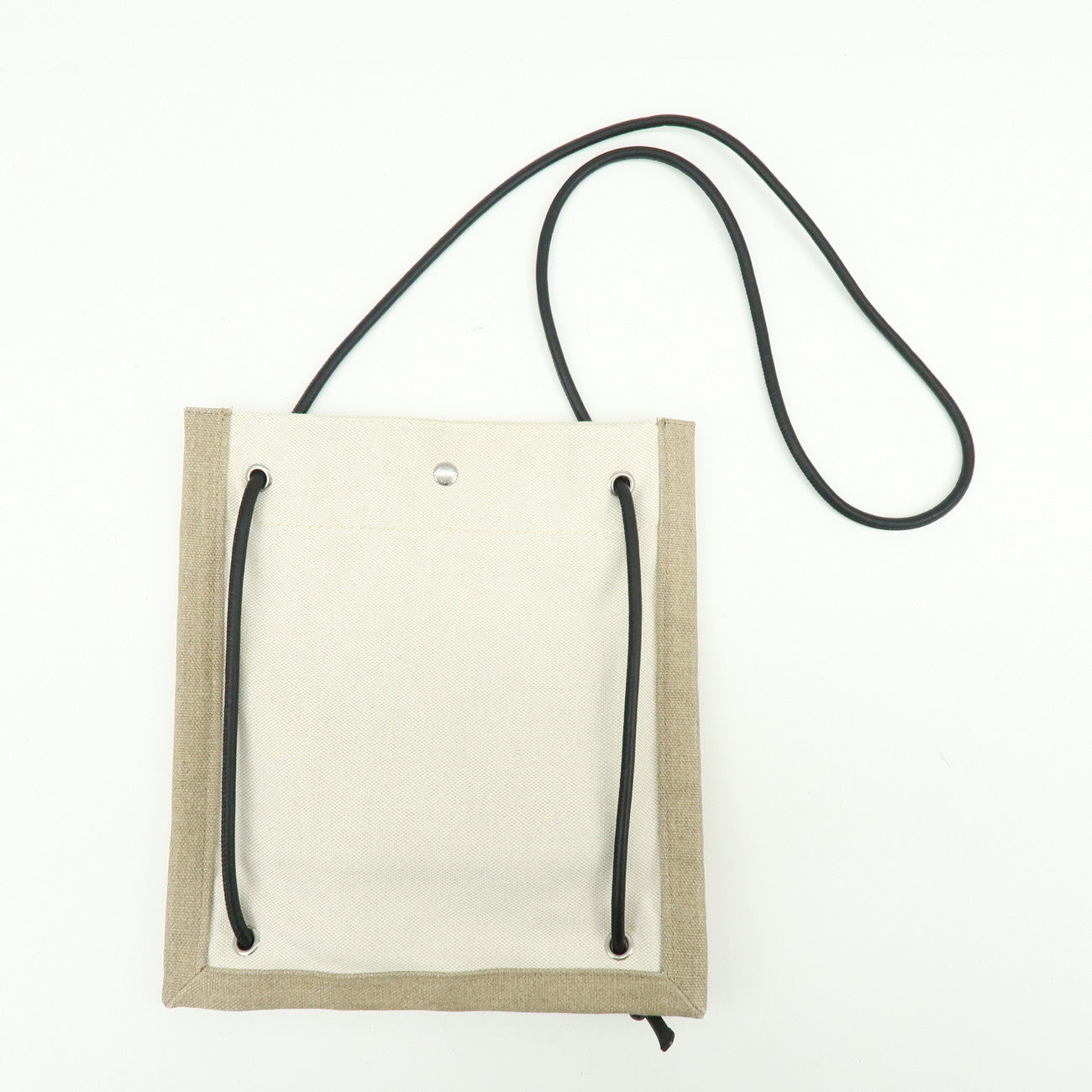 SAINT LAURENT PARIS Canvas Leather Shoulder Crossbody Bag 710272
