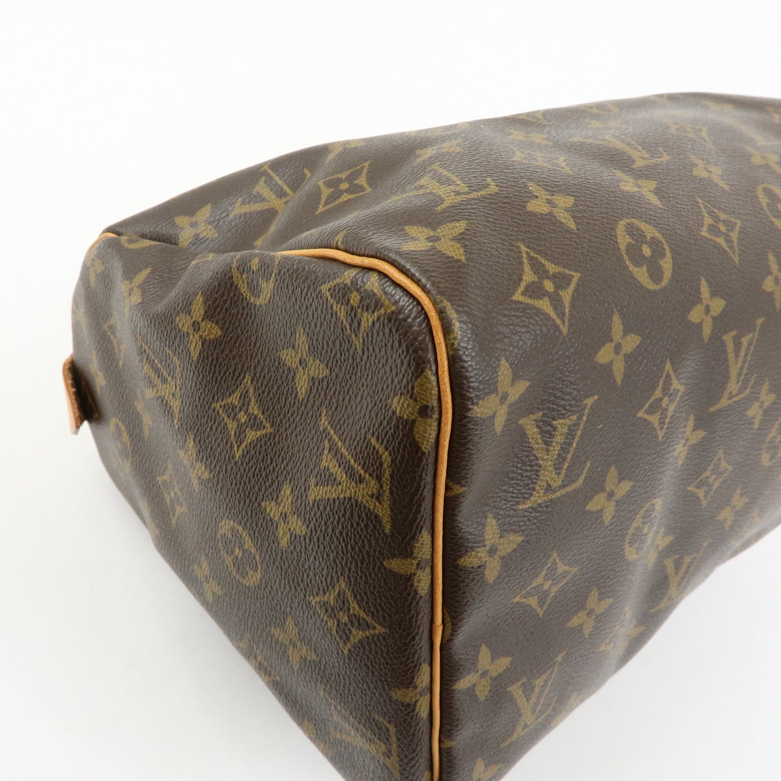 Louis Vuitton Monogram Speedy 30 Boston Bag Hand Bag Brown M41526