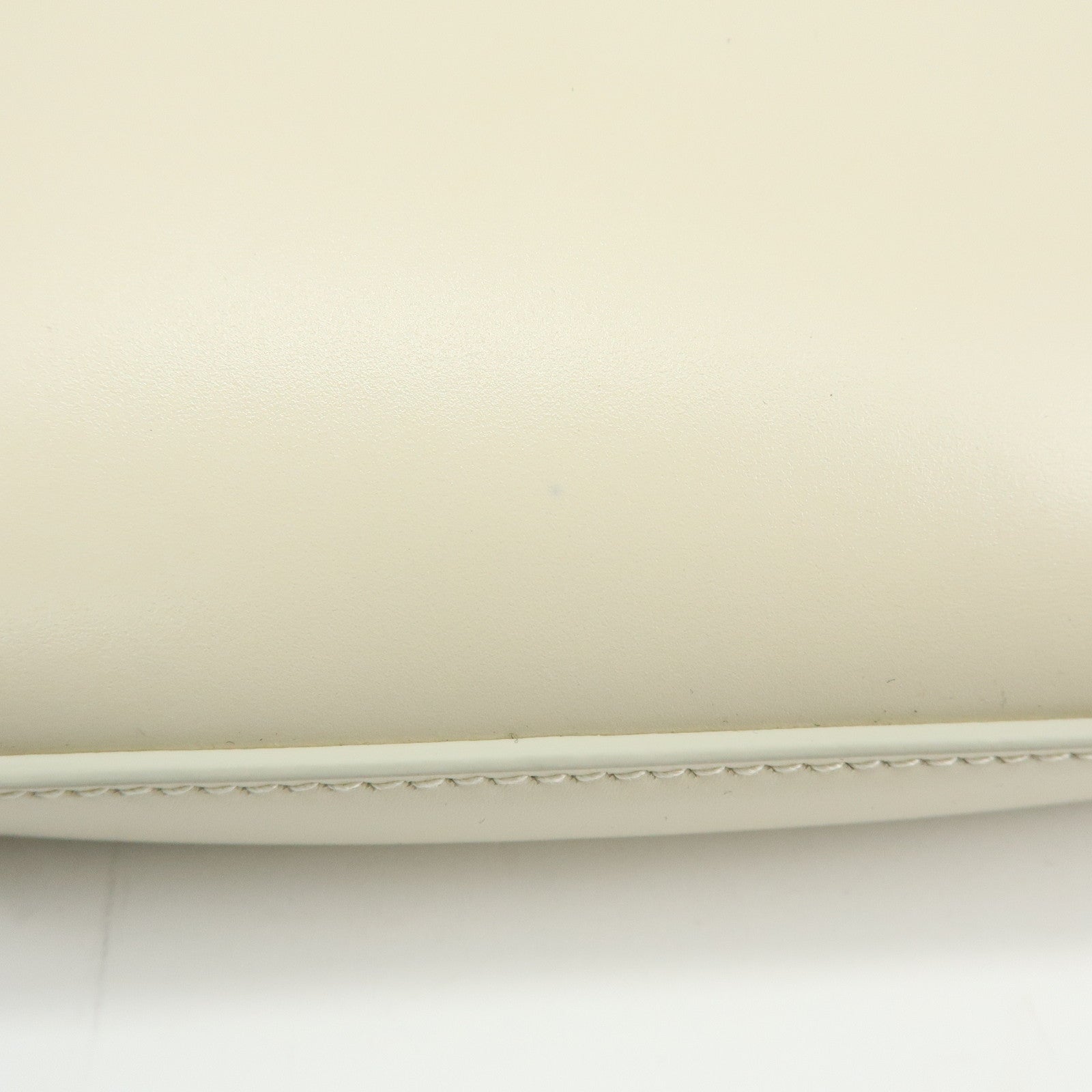 JIL SANDER Leather Shoulder Bag Crossbody Bag Ivory