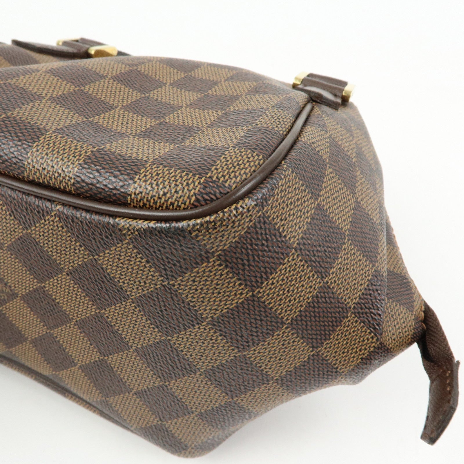 Louis Vuitton Damier Canvas Belem PM Hand Bag Ebene Brown N51173