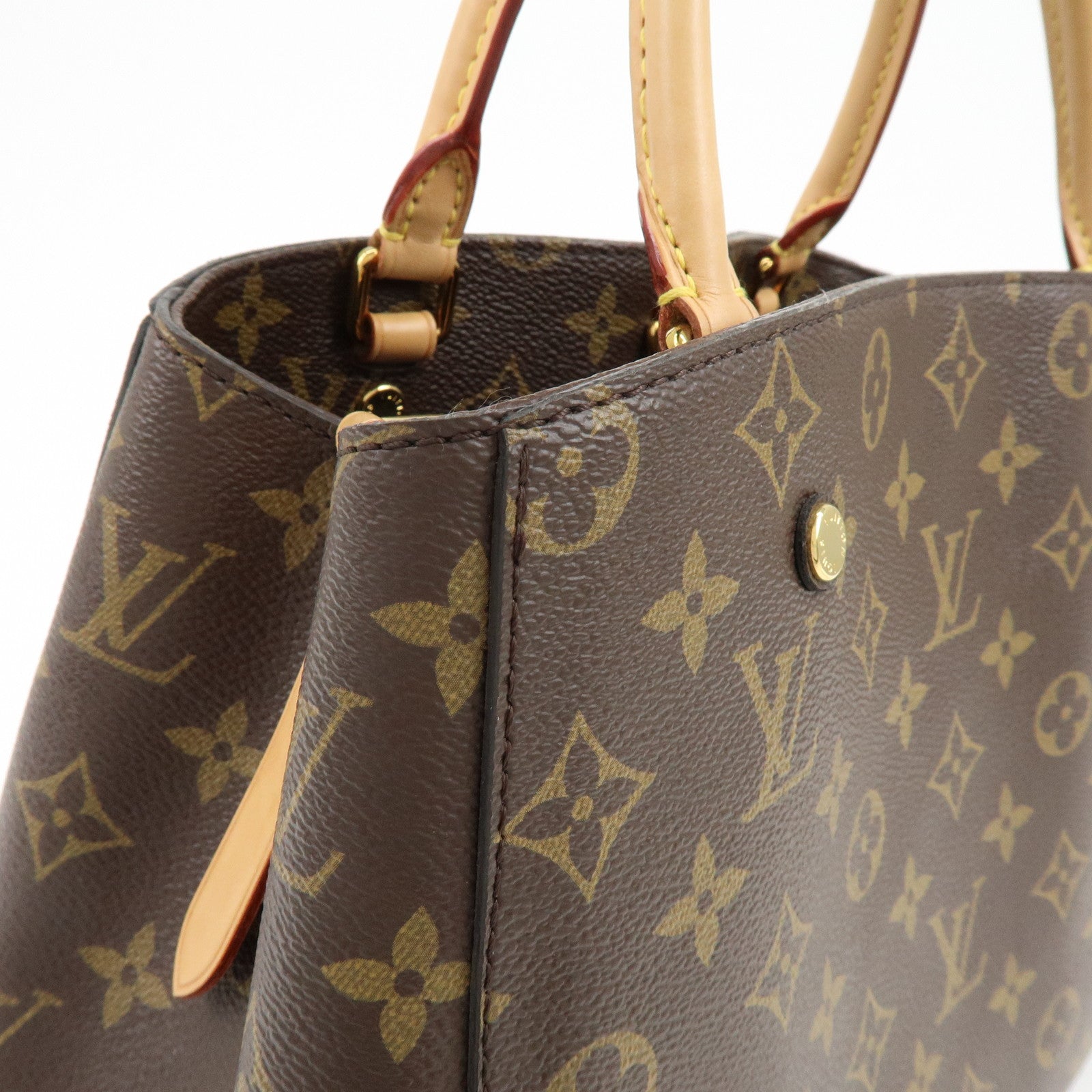 Louis Vuitton Monogram Montaigne MM 2Way Bag Hand Bag M41056