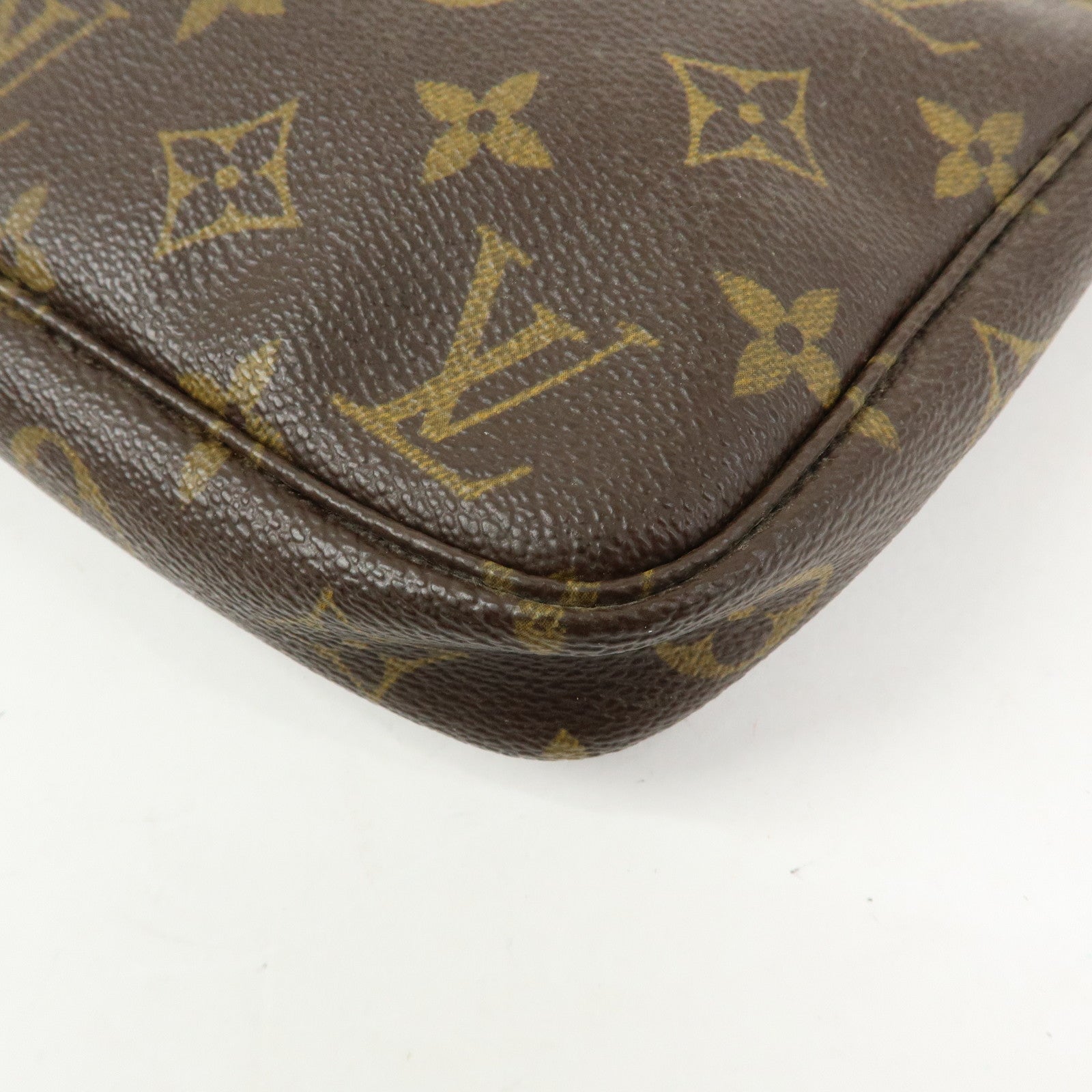 Louis Vuitton Monogram Pochette Accessoires Pouch Hand Bag M51980