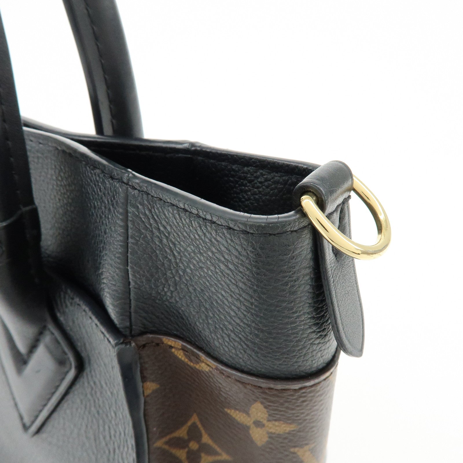 Louis Vuitton Monogram On My Side PM Canvas Leather 2Way Bag M57728