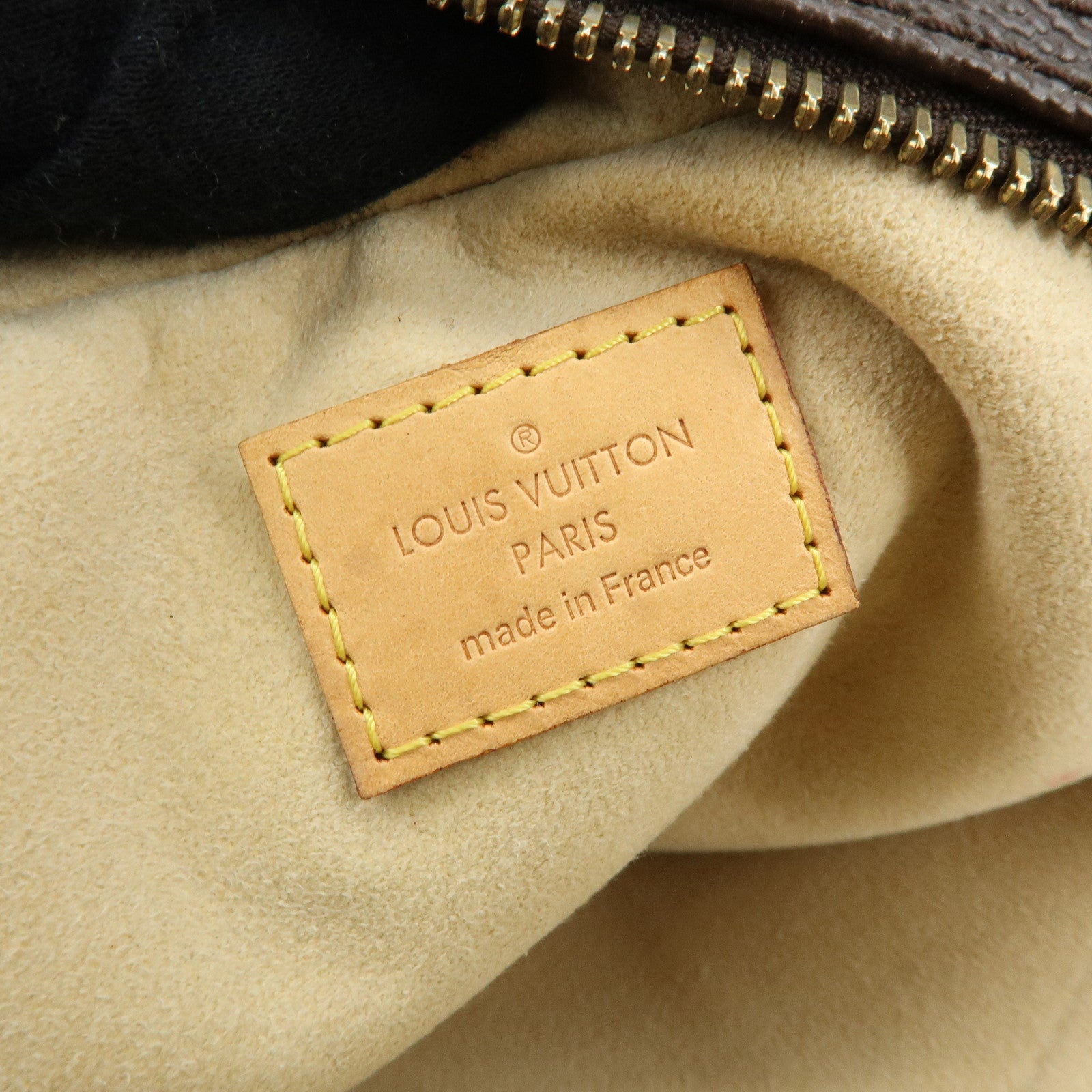 Louis Vuitton Monogram Manhattan PM Hand Bag Brown M40026