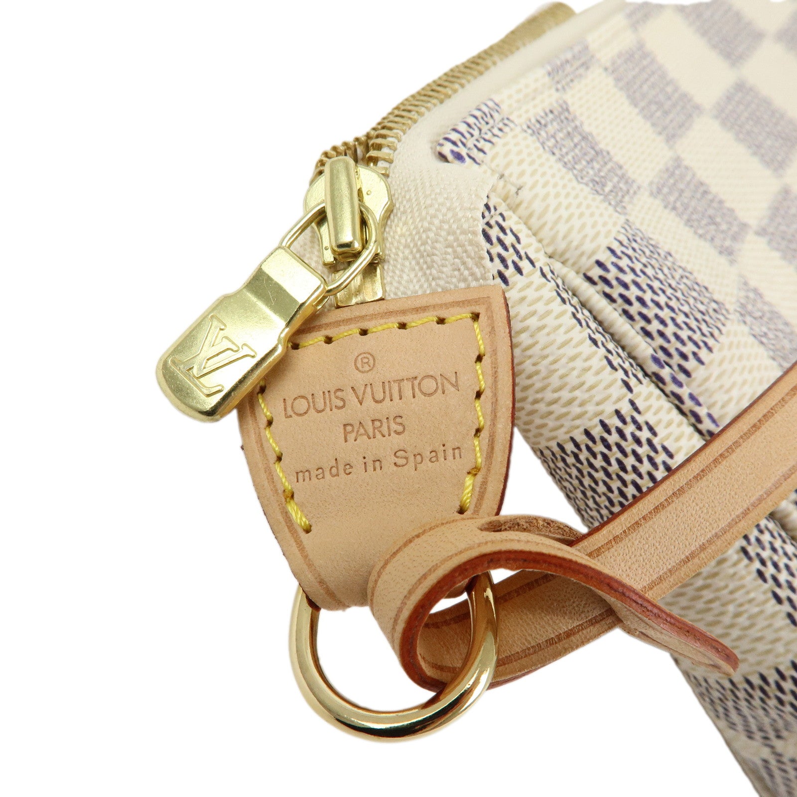 Louis Vuitton Damier Azur Pochette Accessoires Pouch N51986