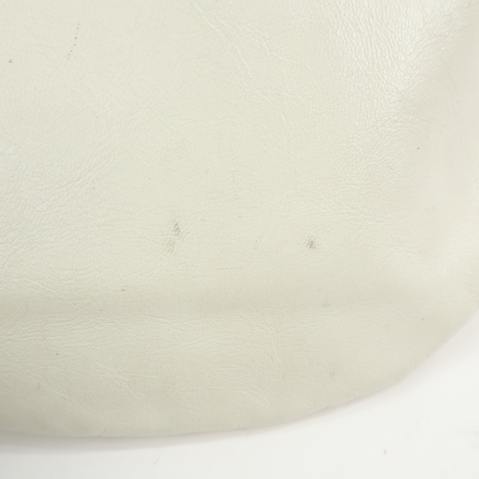 GUCCI Interlocking G Leather Hand Bag Shoulder Bag Ivory 121552