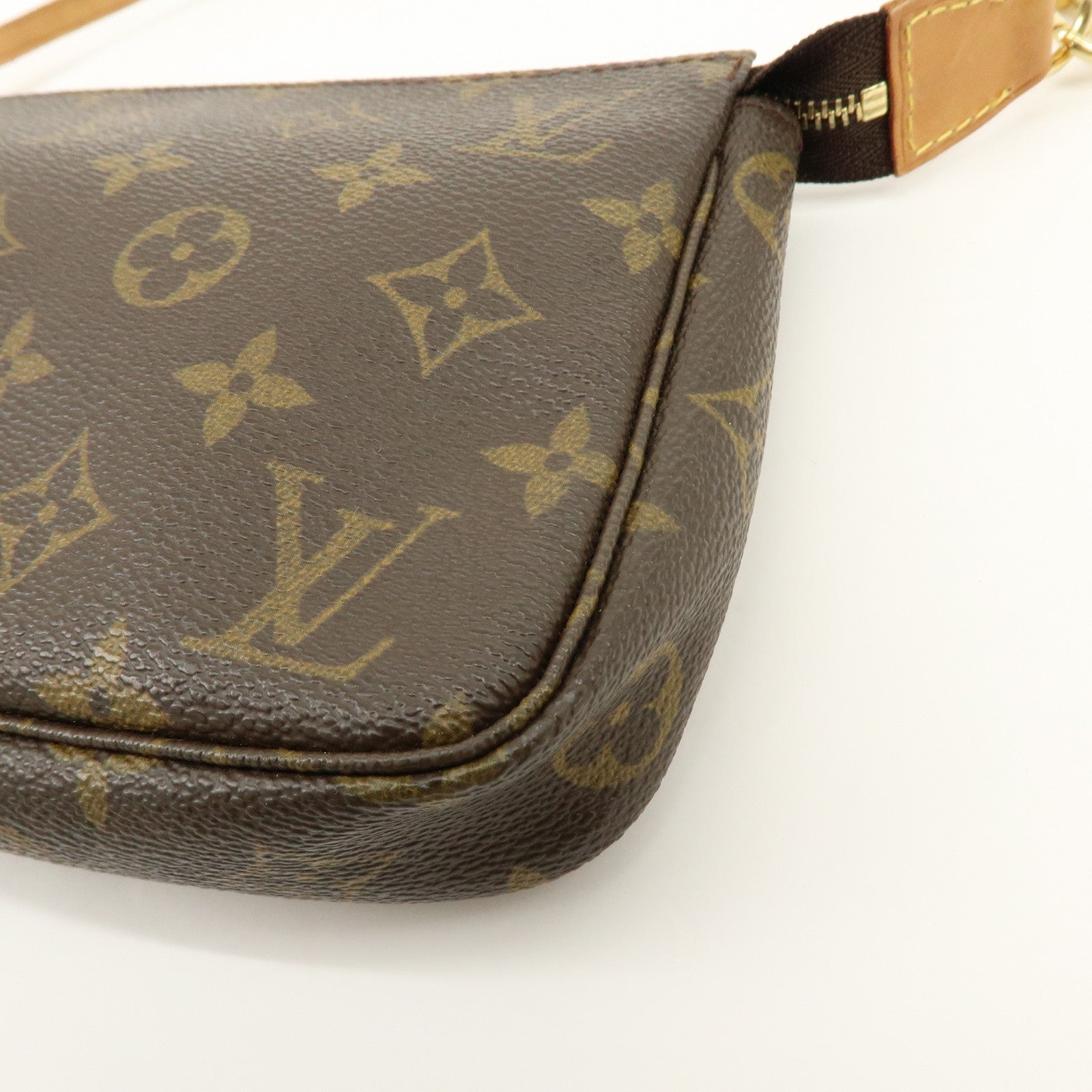 Louis Vuitton Monogram Pochette Accessoires Pouch Hand Bag M51980