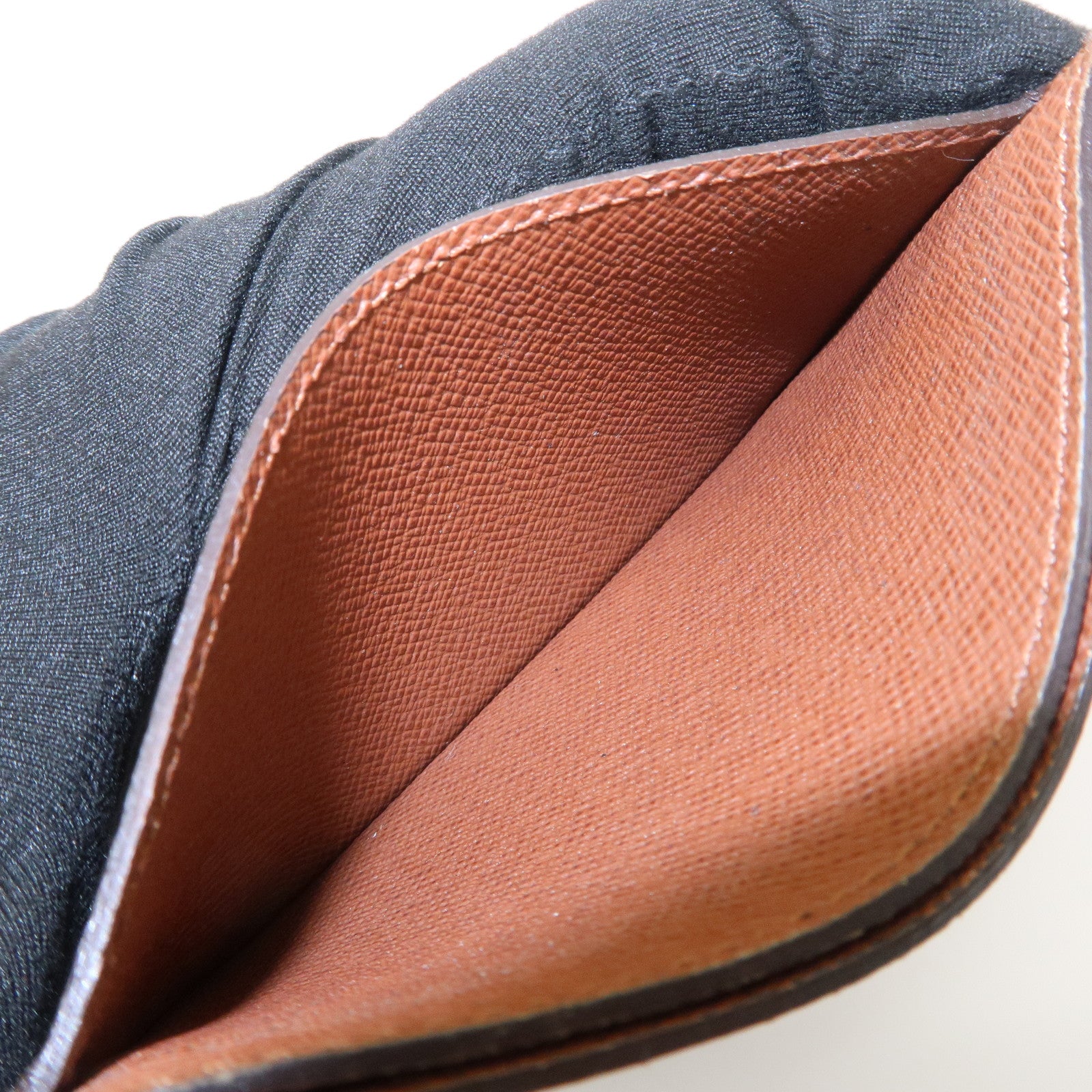 Louis Vuitton Monogram Canvas Porte Cartes Card Case M61733 Used