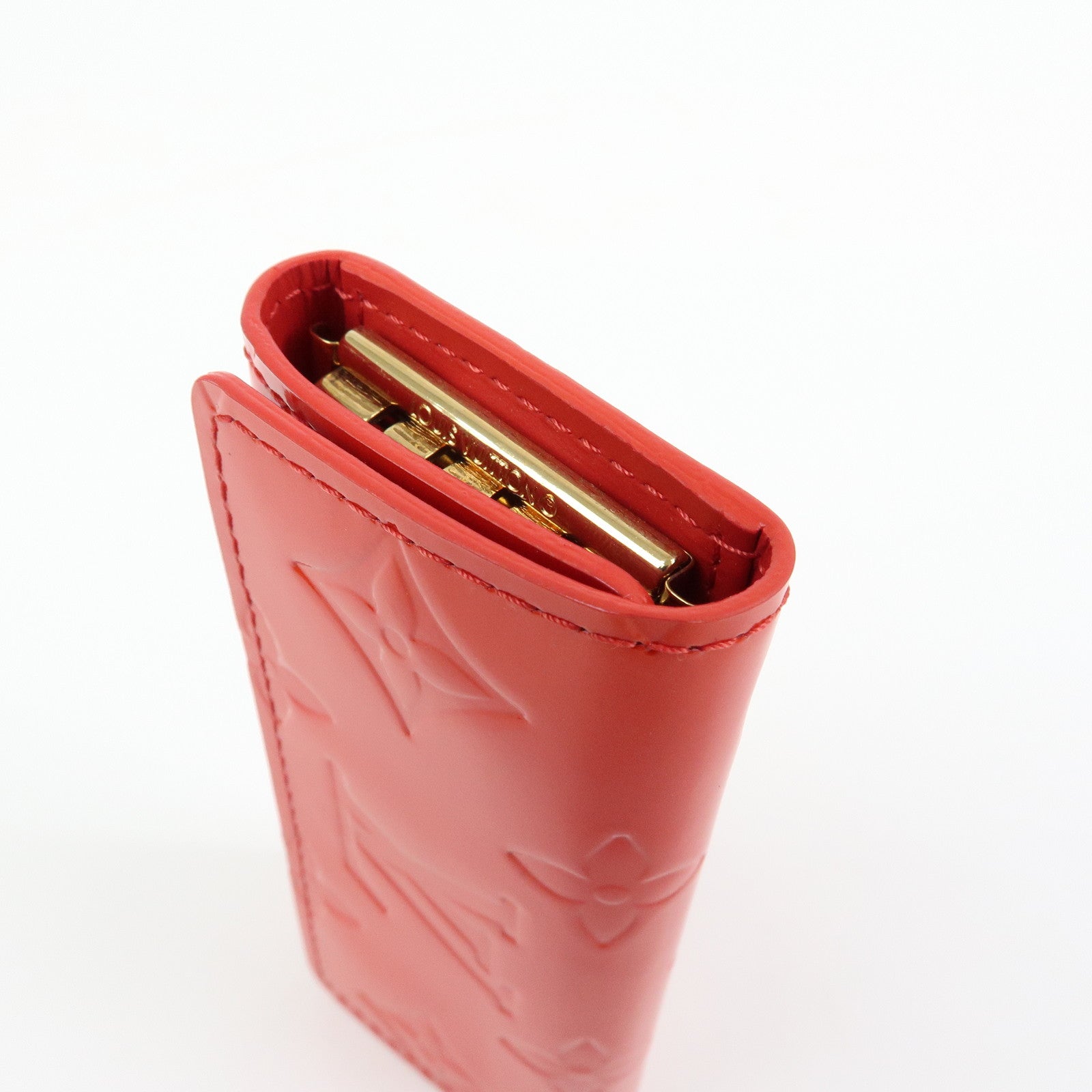 Louis Vuitton Monogram Vernis Multicles 4 Key Holder Rouge M91211