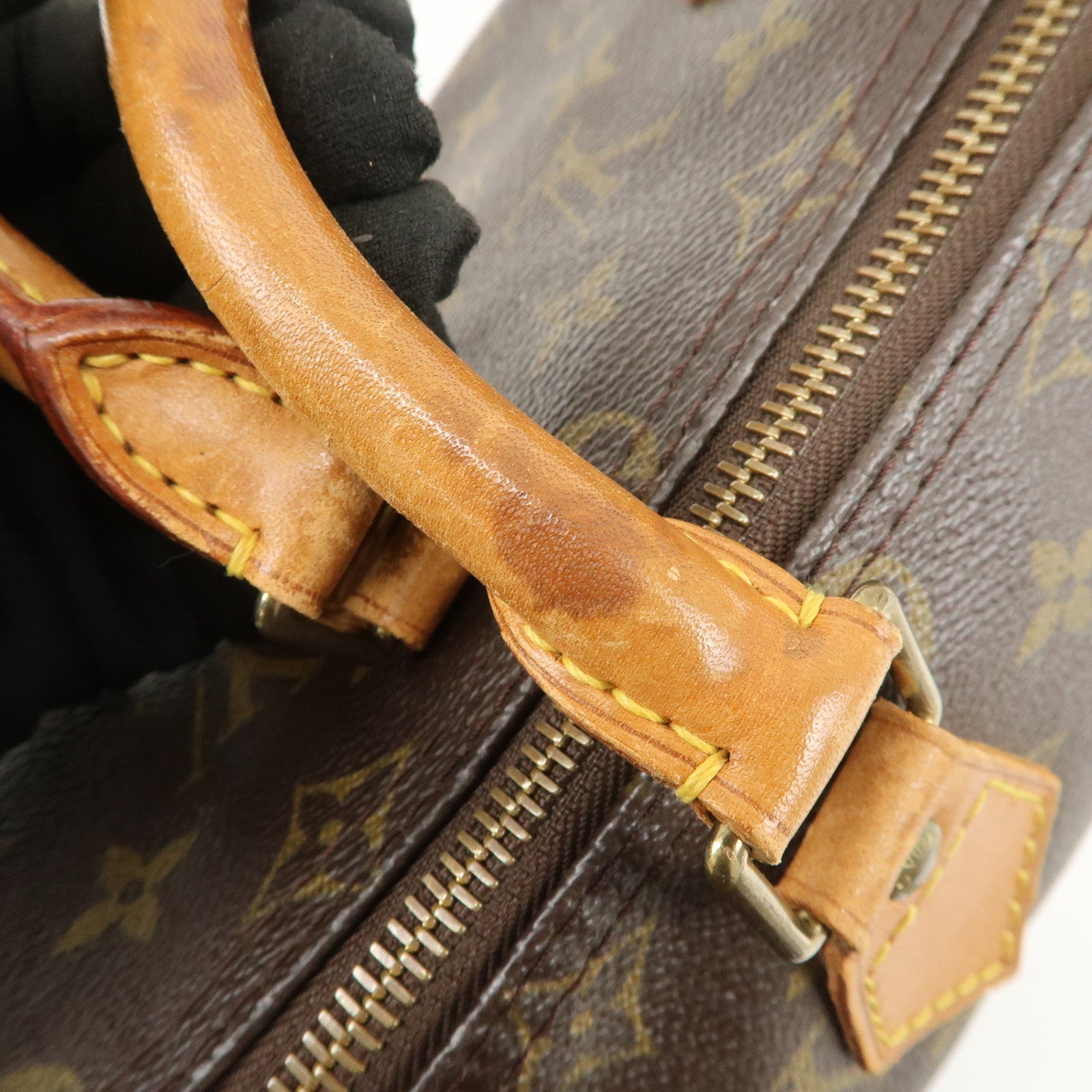 Louis Vuitton Monogram Speedy 25 Boston Bag Hand Bag Brown M41528