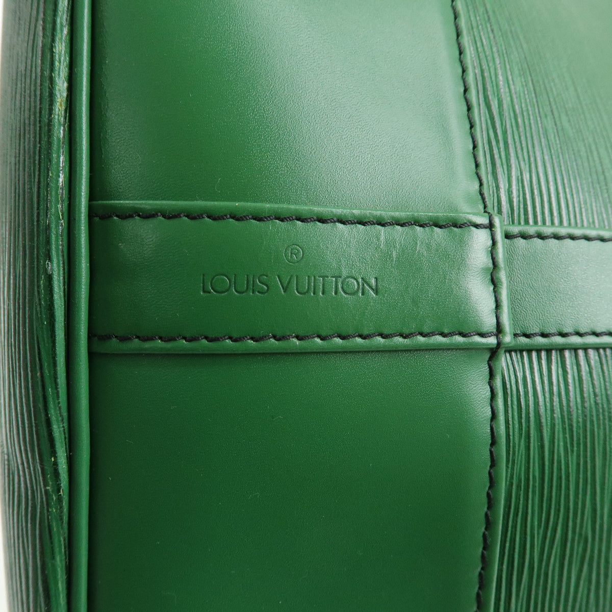 Louis Vuitton Epi Leather Randonnee GM Shoulder Bag Green M43084