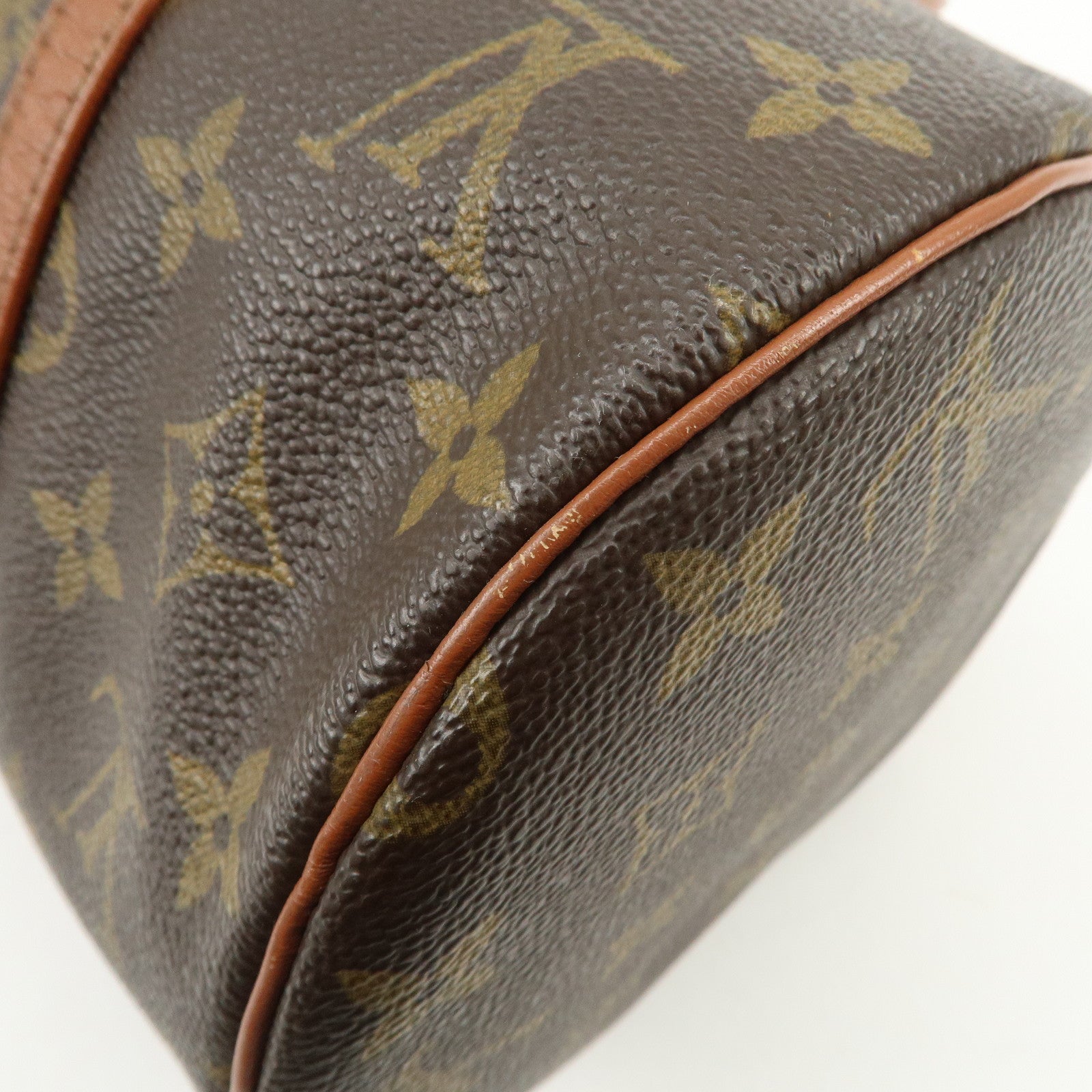 Louis Vuitton Monogram Papillon 30 Hand Bag Brown Oly Style M51365