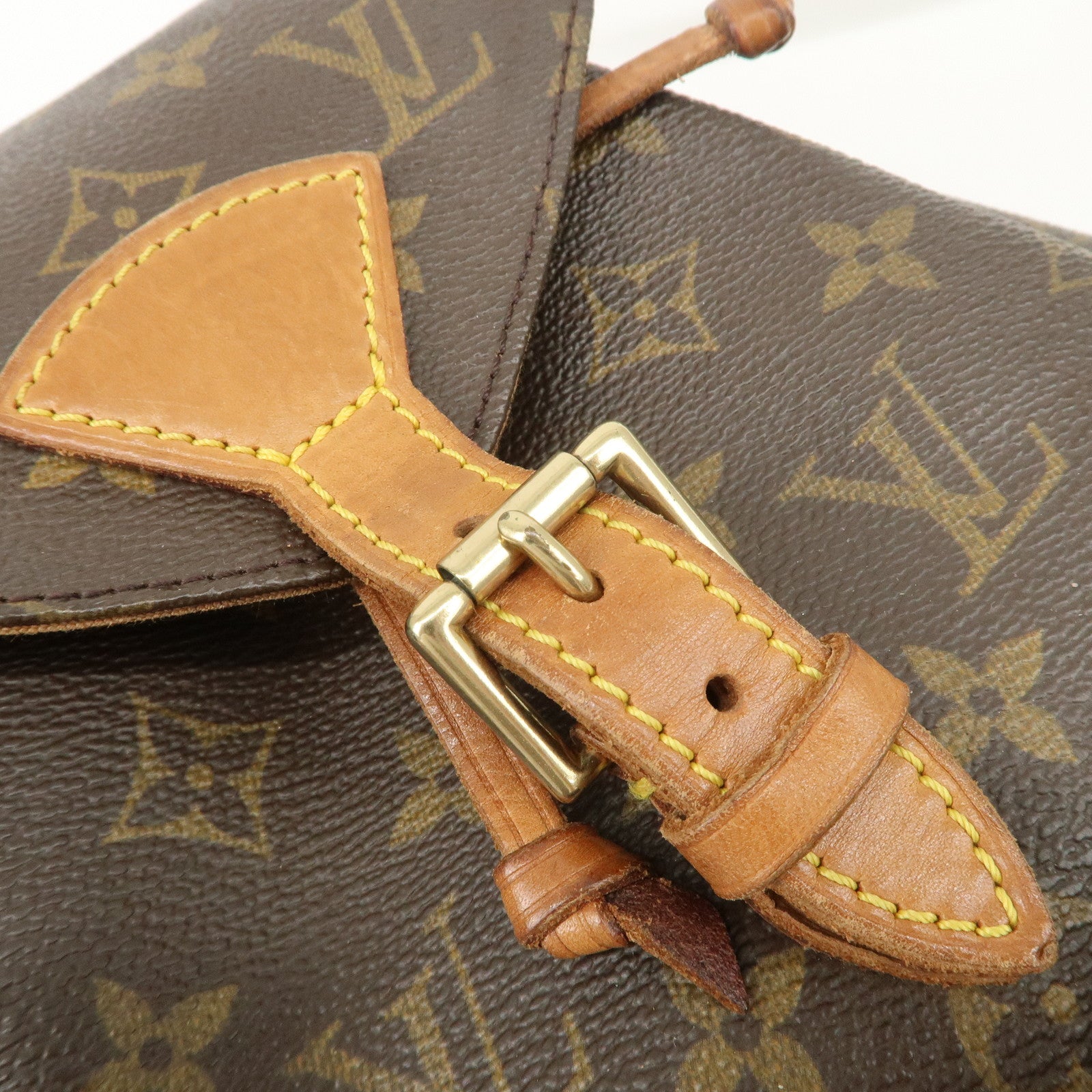 Louis Vuitton Monogram Montsouris MM Backpack Brown M51136