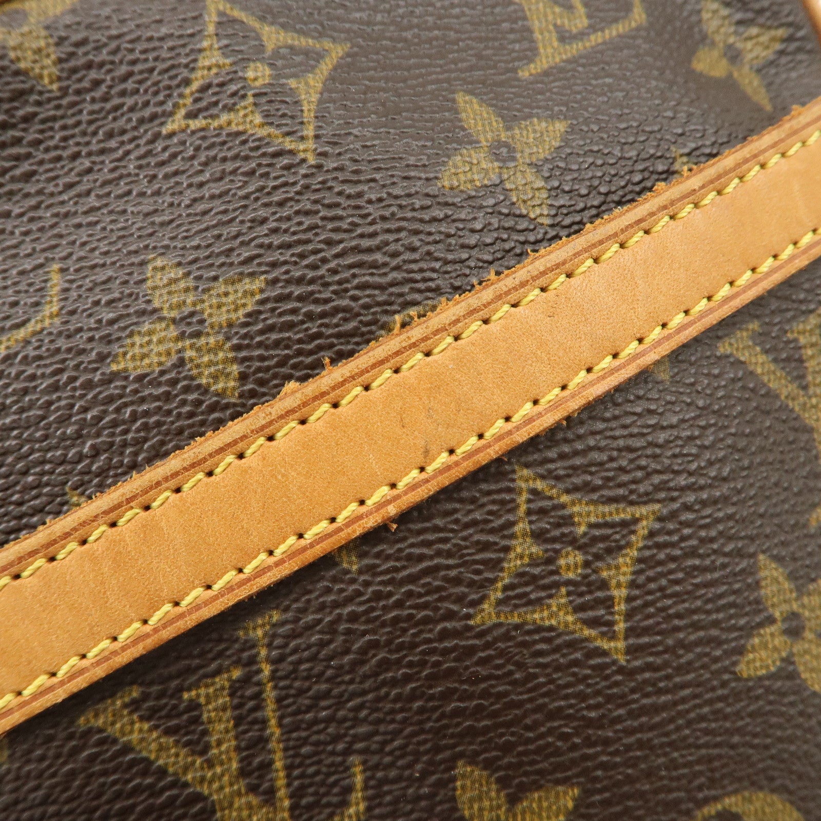 Louis Vuitton Monogram Danube Shoulder Bag Brown M45266 Used