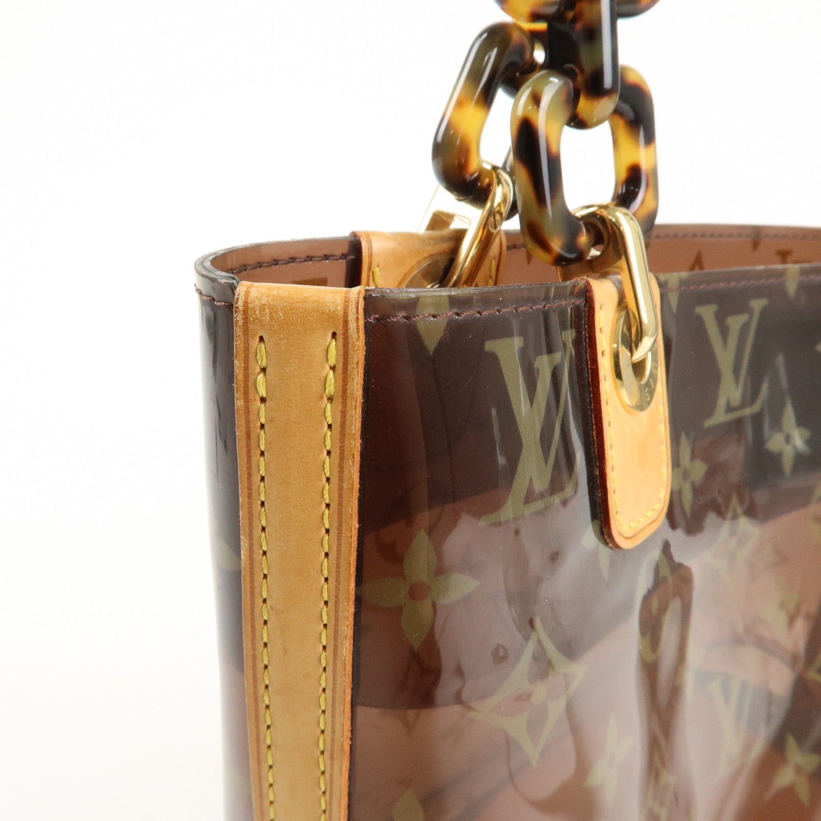 Louis Vuitton Monogram Cabas Ambre PM Vinyl Tote Bag M92502 Used